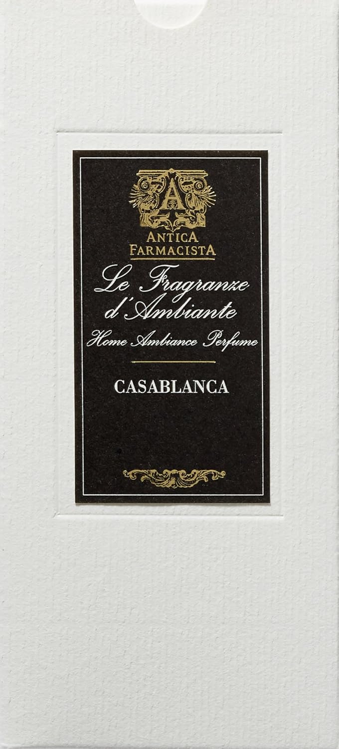 Antica Farmacista Home Ambiance Diffuser - Long-Lasting Reed Scent Diffuser - Luxury Room Freshener Gift - Casablanca, 8.45 fl oz