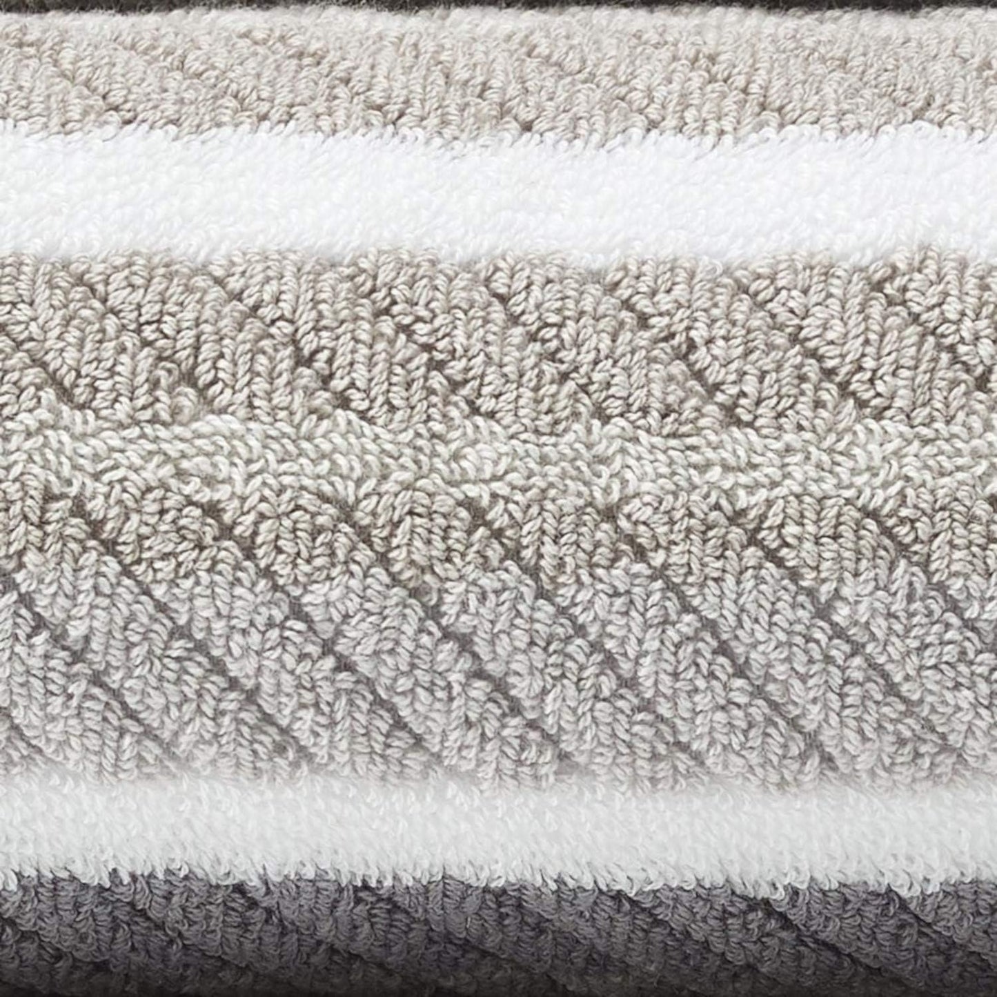 Tommy Bahama - Bath Towels, 100% Highly Absorbent Yarn Dyed Cotton, Low-Linting & Fade-Resistant, Medium Weight Towel Set (Ocean Bay Grey, 3 Piece)