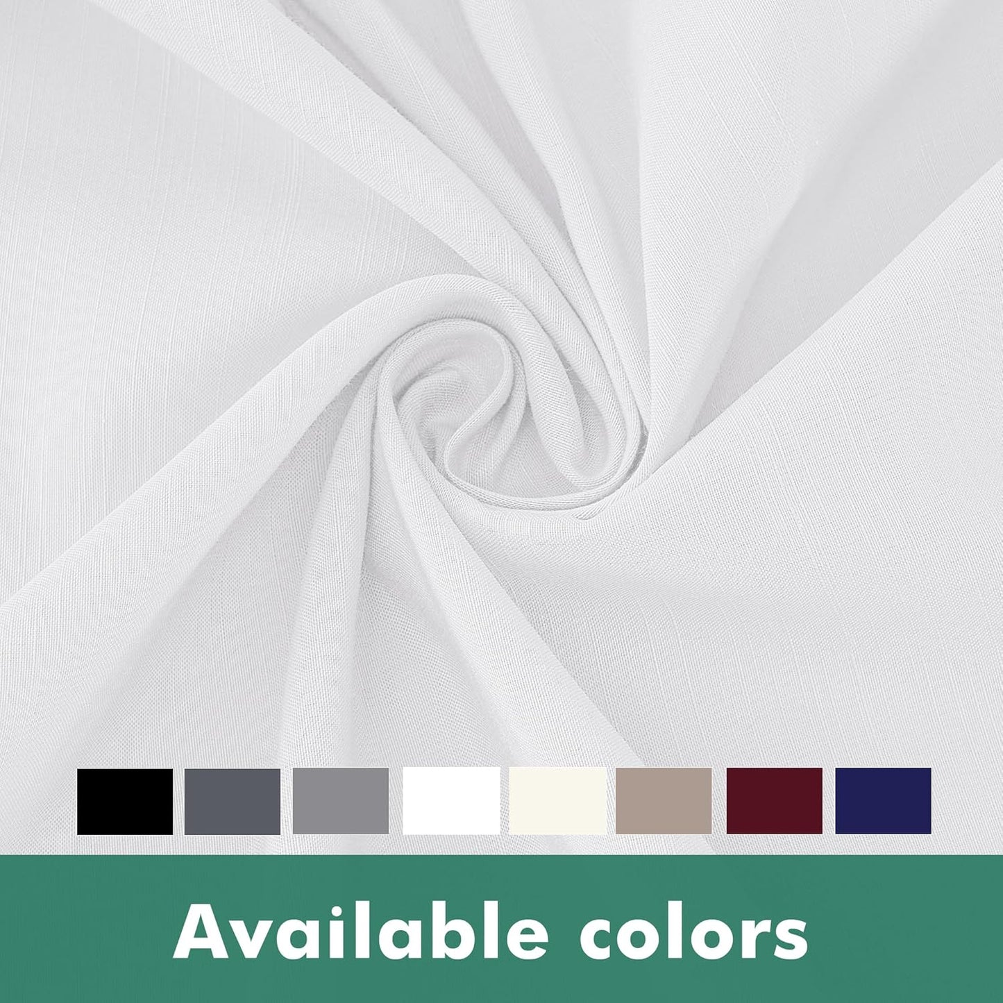 Biscaynebay Wrap Around Bed Skirts with Split Corners for King Beds 15" Drop, White Adjustable Elastic Dust Ruffles Easy Fit Wrinkle Resistant Silky Luxurious Fabric Machine Washable