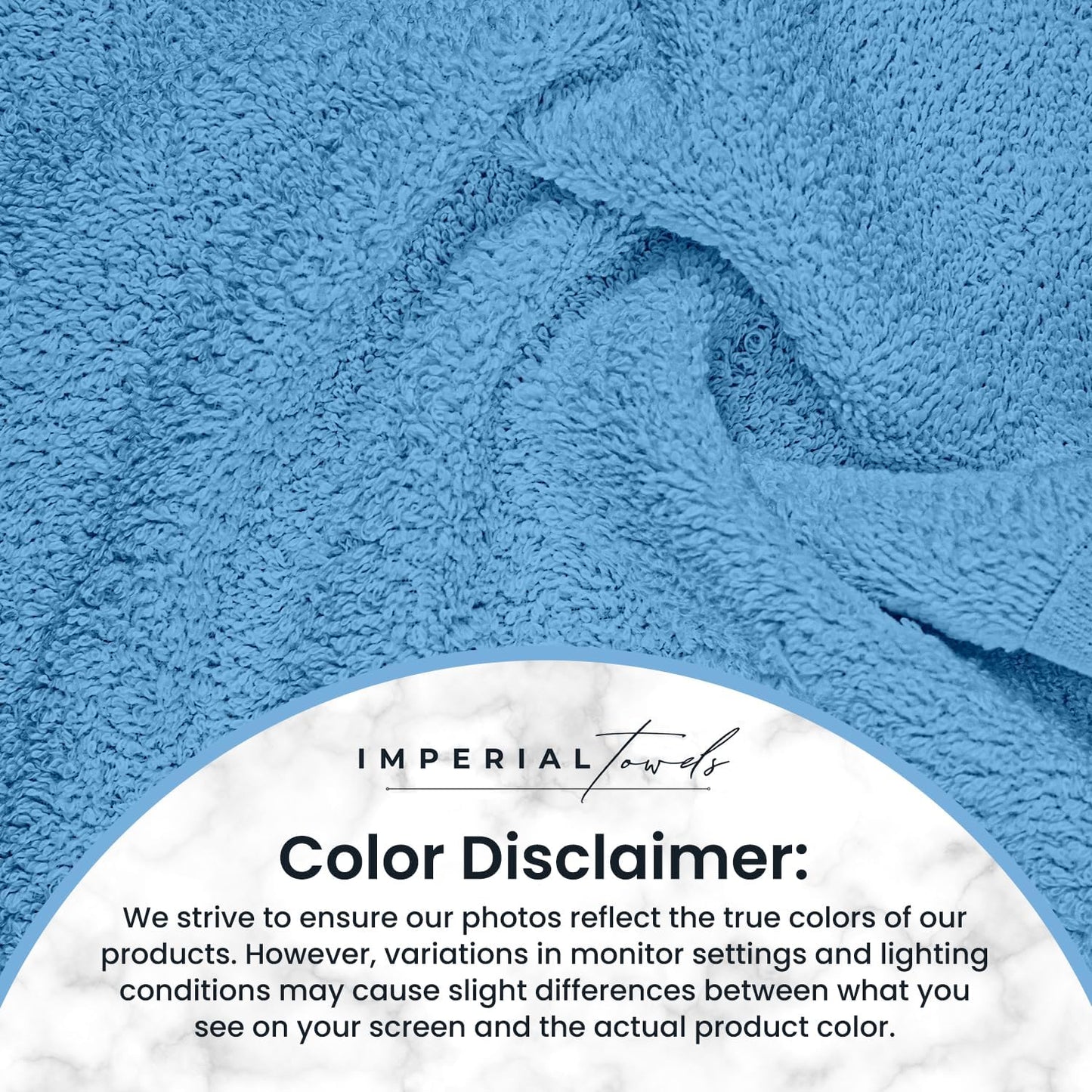 Hand Towels (Pack of 24) Light Blue Economy Towels Salon Towels - 100% Cotton Spa Towel – 16 x 27 Inches Highly Absorbable, Facial, Gym, Hair, Face Towels Bulk