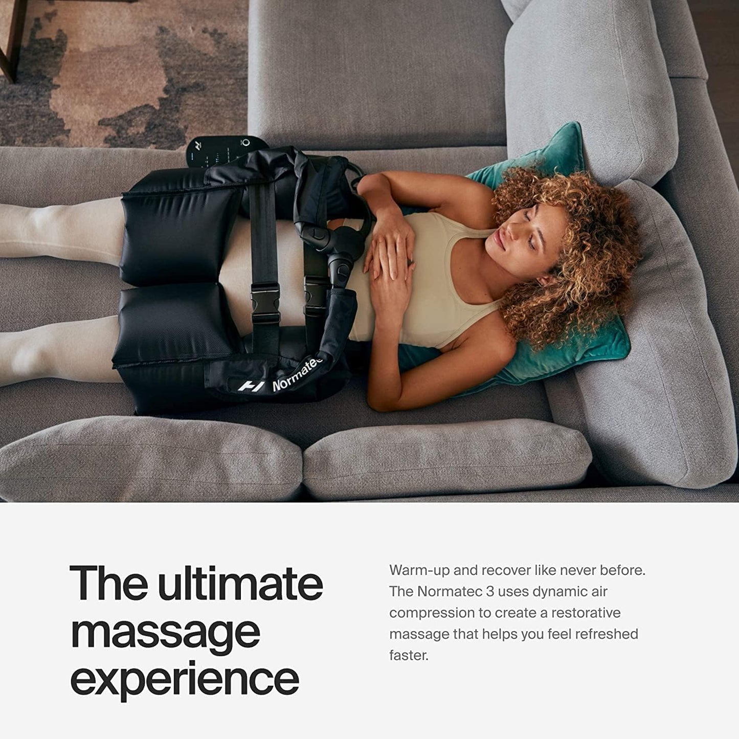 Hyperice Normatec 3 - Recovery System with Patented Dynamic Compression Massage Technology (Normatec 3 Full Body (Standard Legs + HIPS + Arms) FSA-HSA