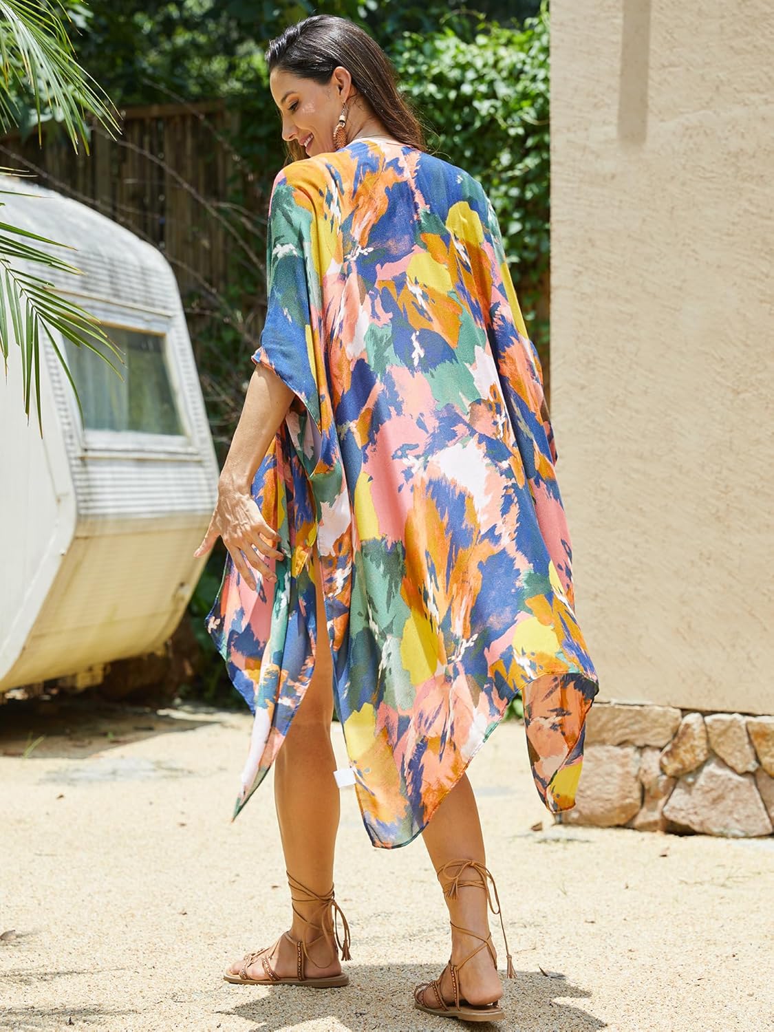 Moss Rose Women Summer Bikini Kimono Bathing Suit Cover Ups for Swimwear