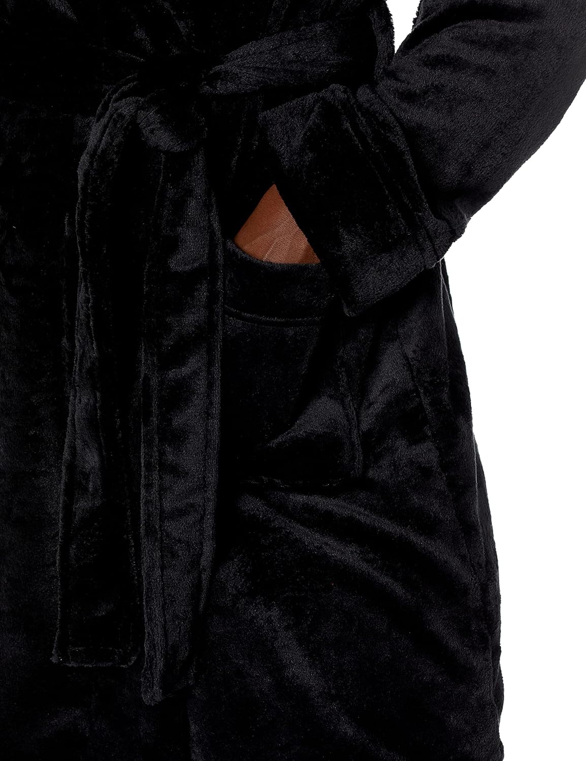 Amazon Essentials Women's Mid-Length Plush Robe (Available in Plus Size)