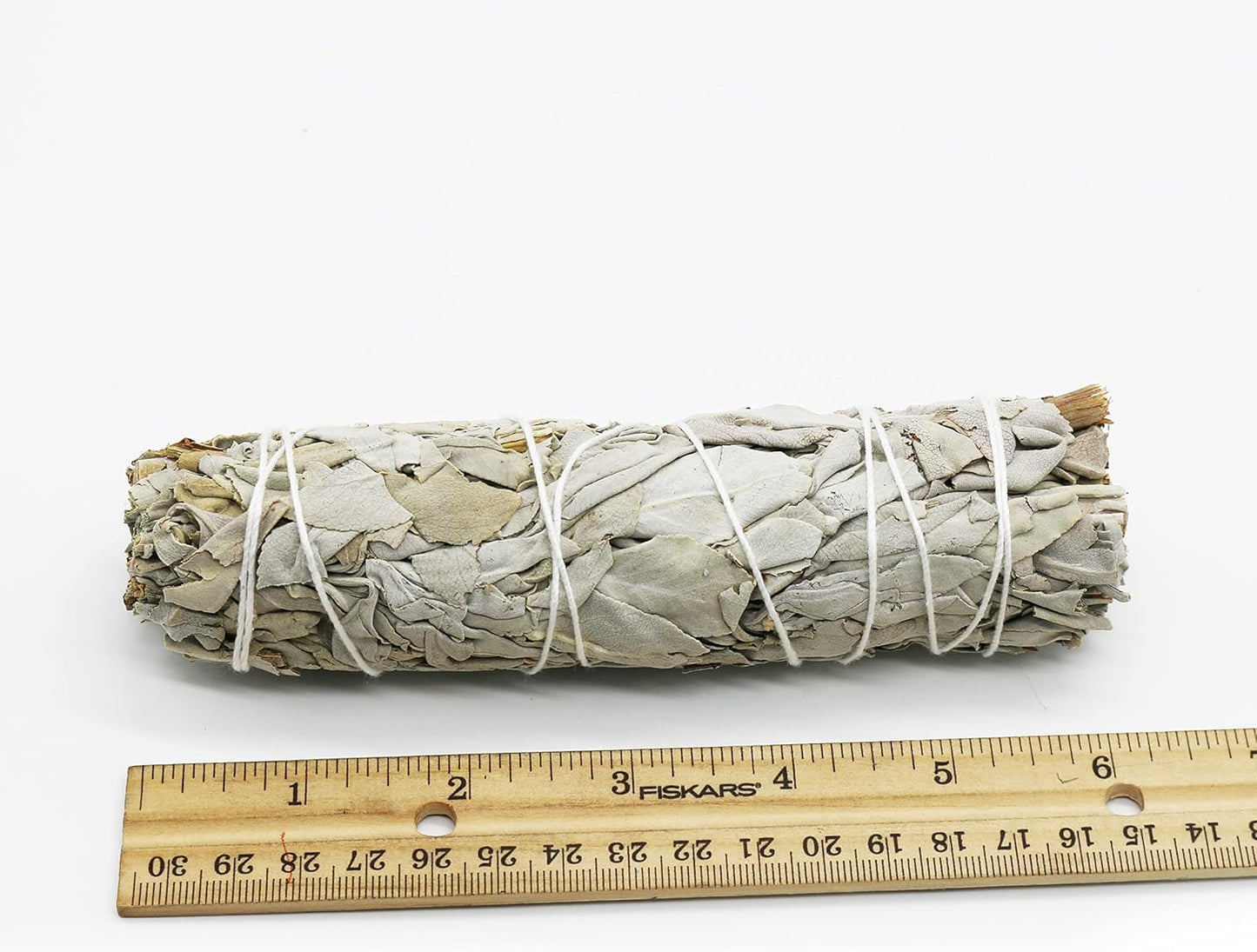 Ancient VEDA 6" White Sage Smudge Sticks for Cleansing House, Meditation, Yoga, Negative Energy Cleanse, and Smudging with Starter Guide | 6 Inch Organic California White Sage Bundles (3 Pack)