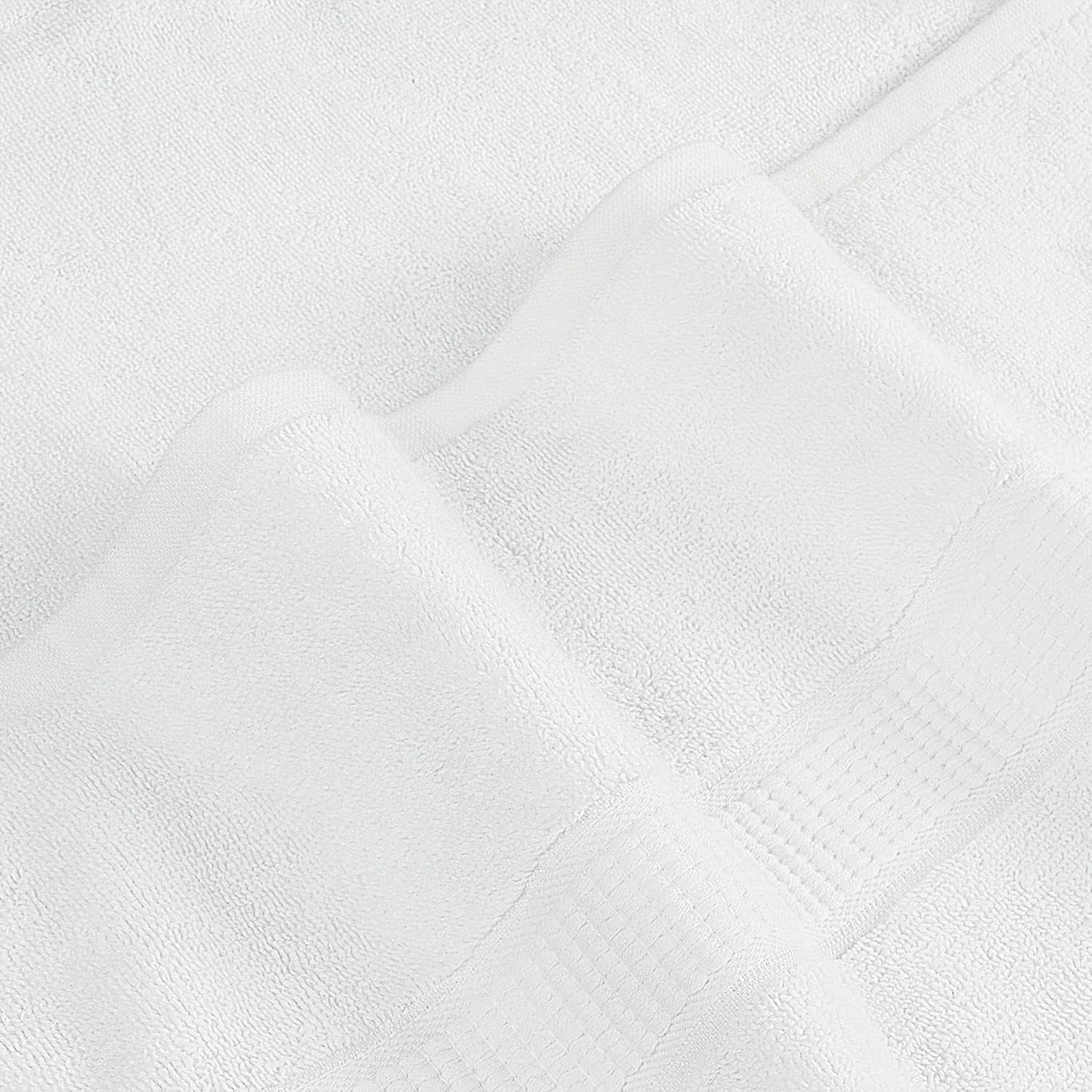 Utopia Towels Luxurious Jumbo Bath Sheet 2 Piece, 600 GSM, 35 by 70 Inches, 100% Ring Spun Cotton, Highly Absorbent and Quick Dry Extra Large Bath Towel, Super Soft Towel, White