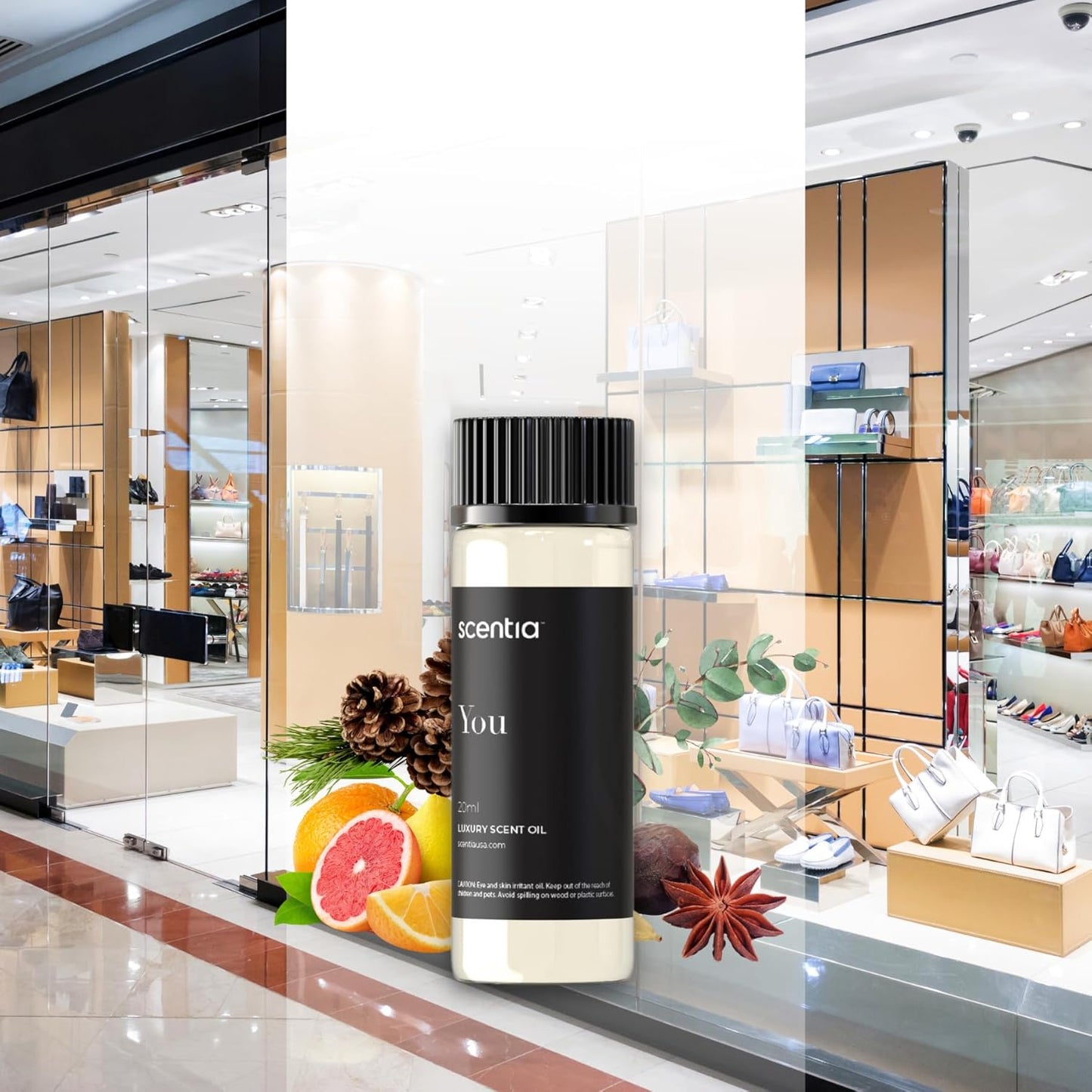 Fierce-Inspired Diffuser Oil - Scentia You Fragrance Oil Perfume Dupe - 20mL, 0.67 Fl oz Diﬀusers and Humidifiers - A and F Inspired Essential Scented Oil - Best for Aromatherapy, Thanksgiving Gift
