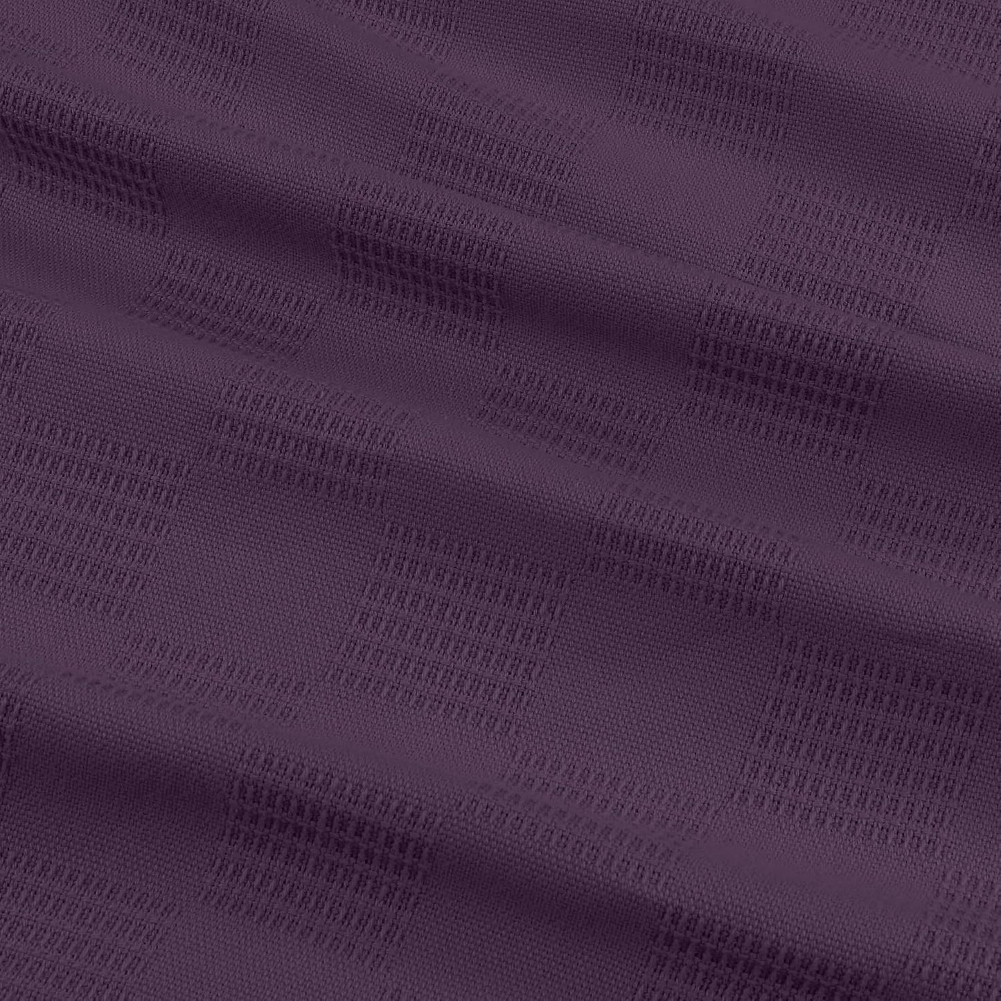 Utopia Bedding Plum 100% Cotton Blanket [Twin Size - 90x72 Inch] 350GSM Lightweight, Soft and Breathable Thermal Blanket for All Seasons