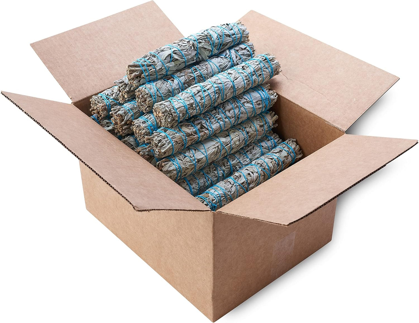 9" Sage Smudge Sticks Wholesale Bulk - Sustainably Grown for Spiritual Growth & Self Care (12 Bundles)