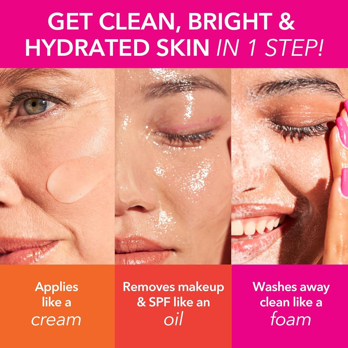 Dr Dennis Gross Vitamin C Lactic Creamy Cleansing Oil, Removes Makeup & SPF, 6 Fl Oz