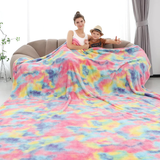 Fleece Throw Blanket Cozy Soft Lightweight Throw Blankets Warm Plush Colorful Fall Blankets and Throws Couch Sofa Bed Camping Travel Picnic Outdoor Blanket Bedding Kid Baby Boys Girls Adults