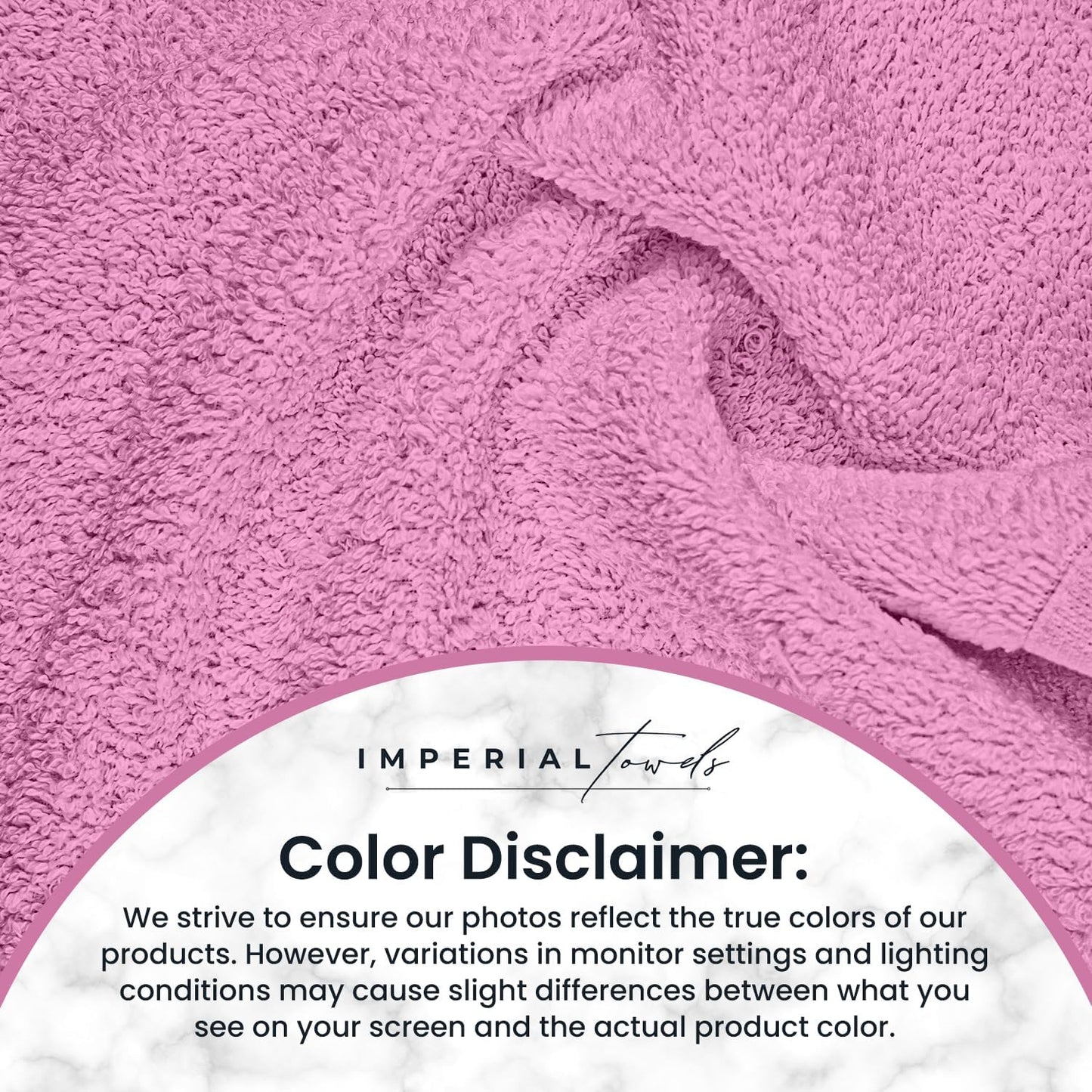 Hand Towels (Pack of 24) Pink Economy Towels Salon Towels - 100% Cotton Spa Towel– 16 x 27 Inches Highly Absorbable, Facial, Gym, Hair Face Towels Bulk