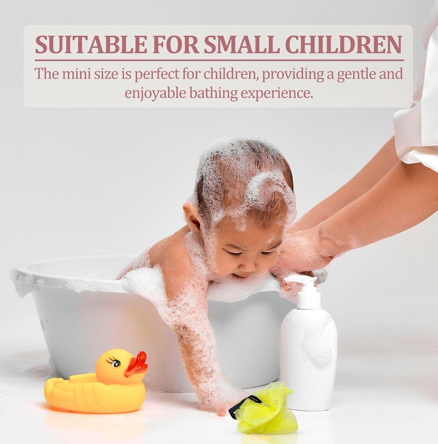 30 Mini Full Bodied Quality Bath or Shower Sponge Loofahs Pouf Mesh Assorted Colors Wholesale Bulk Lot