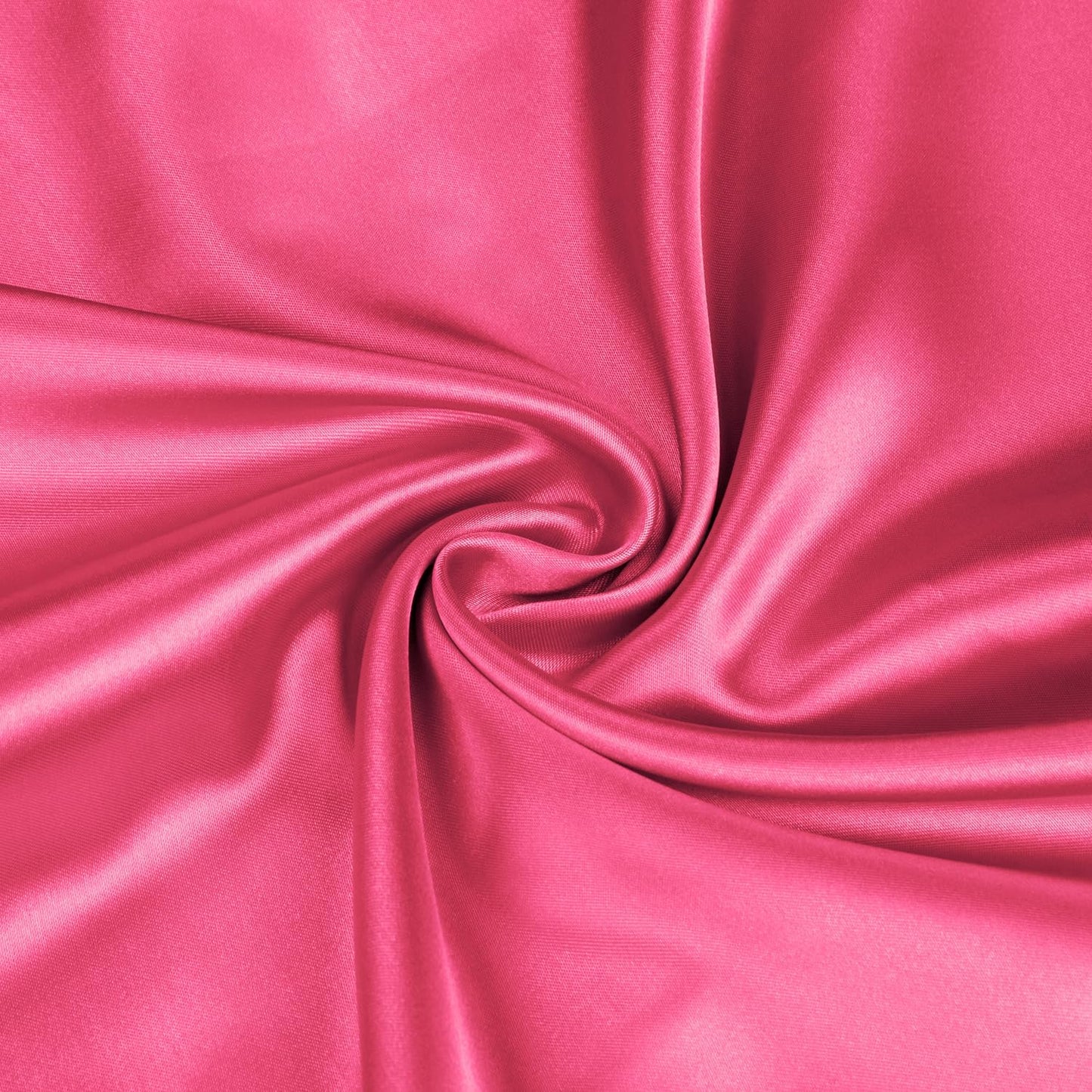 BEDELITE Satin Body Pillow Cover, Super Soft and Cooling Body Pillow Pillowcase for Hair and Skin, Breathable Silky Full Long Pillowcase Cover(20"x54", Hot Pink)