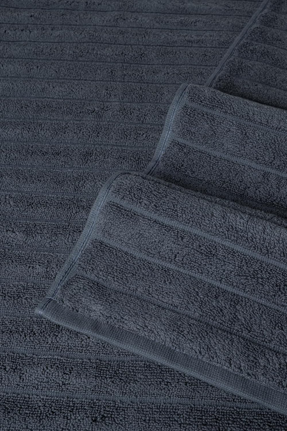 Classic Turkish Towels CTT - Premium 2 Piece Jumbo Bath Sheets, 100% Turkish Cotton, Absorbent & Ultra Comfy Bath Towel Sheets for Hotels & Spa | 40"x65" (Dark Blue)