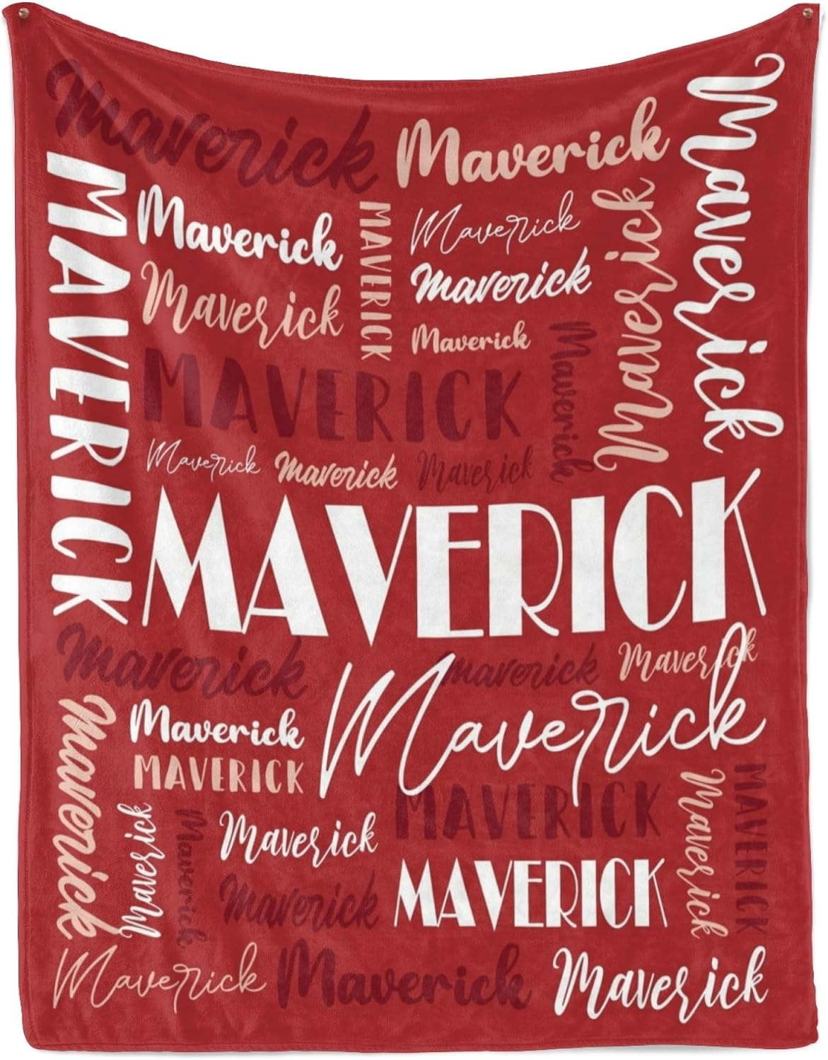 Name Blanket Personalized Blanket for Adult Kids Flannel Customize Throw Blanket Custom (Color 16, 40 x 50 Inches)