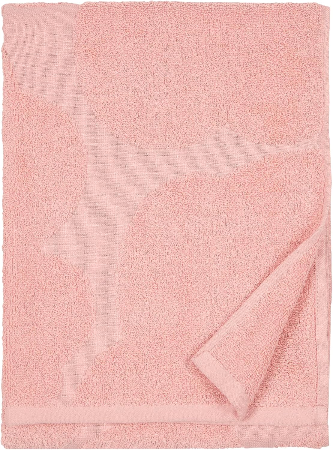 MARIMEKKO Unikko Terry Cotton Hand Towel Floral Patterned Hand Towels - Pink, 28 in x 20 in