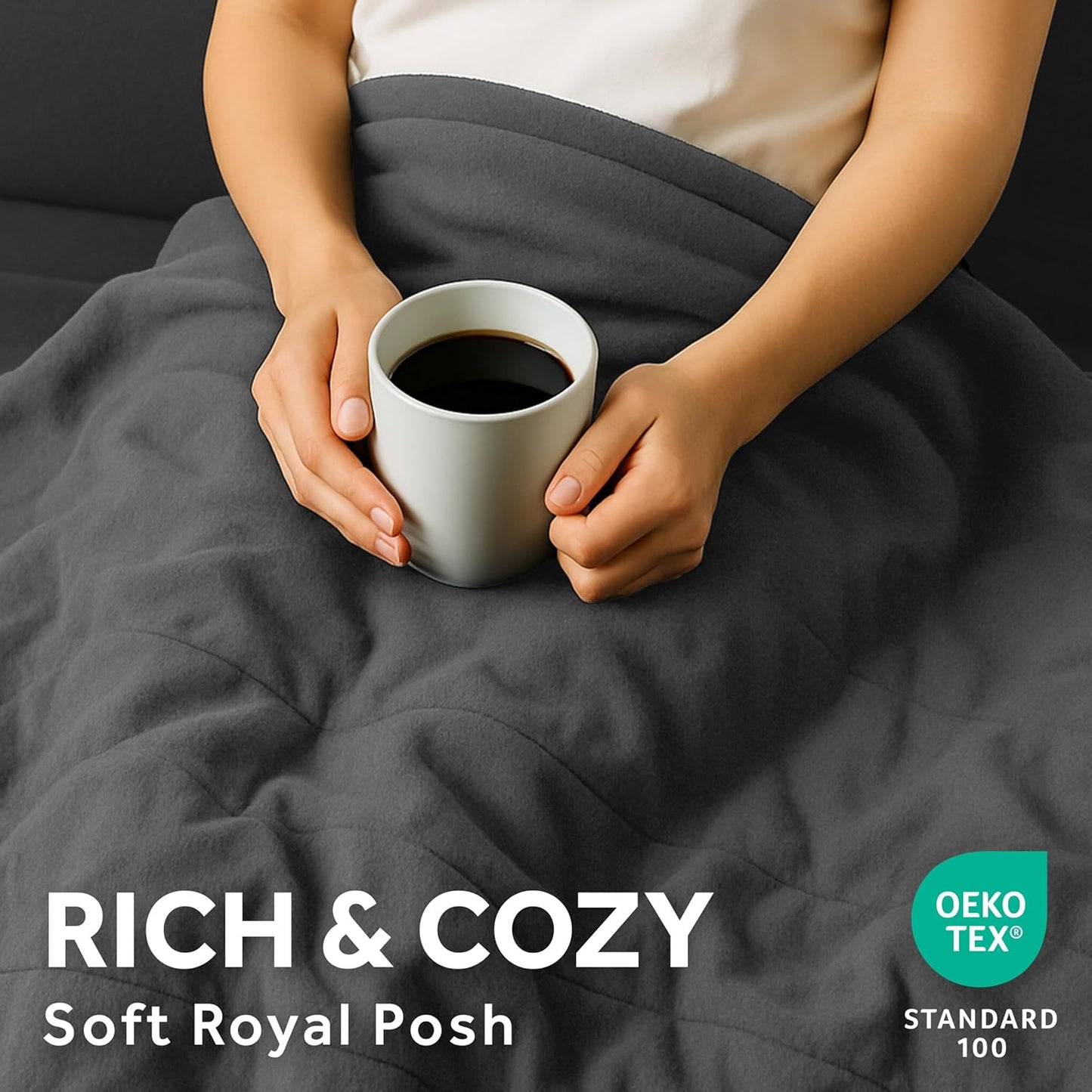 Sunbeam Royal Posh Night Fog Heated Blanket - Full