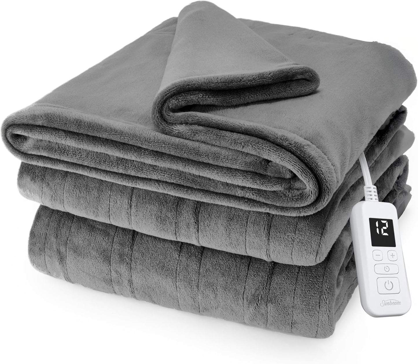 Sunbeam Royal Posh Night Fog Heated Blanket - Full