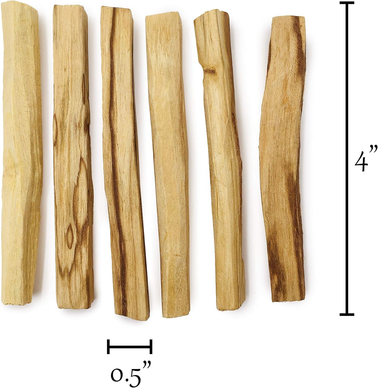 Palo Santo Sticks - Incense Sticks for Spiritual Cleansing, Stress Relief, Meditation Accessories, Home Fragrance - Sustainably Wild Harvested - Pack of 20 - Alternative Imagination
