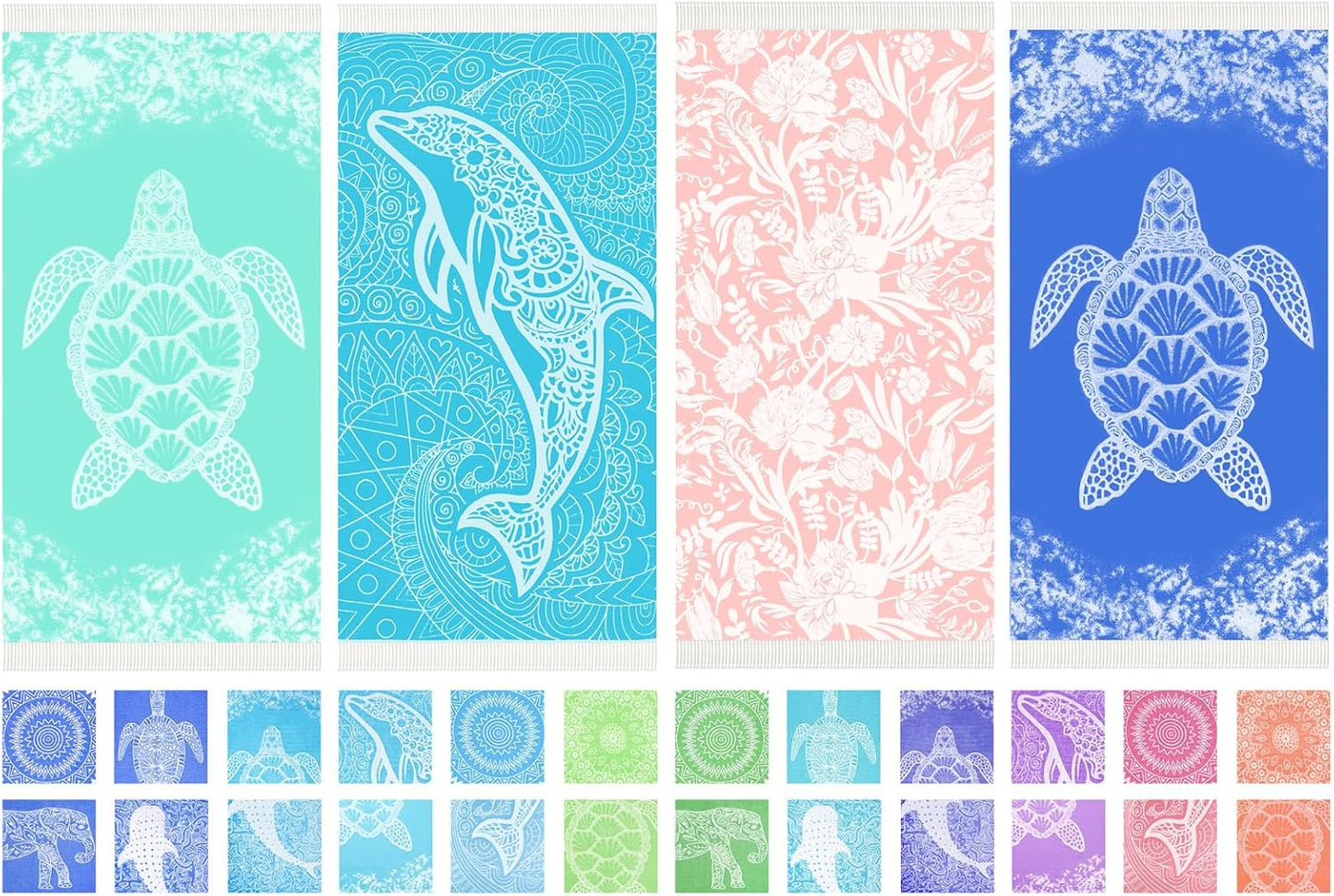 Thin Turkish Beach Towel Lightweight Quick Dry Absorbent Cotton Bathroom Bath Pool Swim Towels Extra Large Oversized Sand Free Beach Accessories Essentials Cloud Gifts for Adult