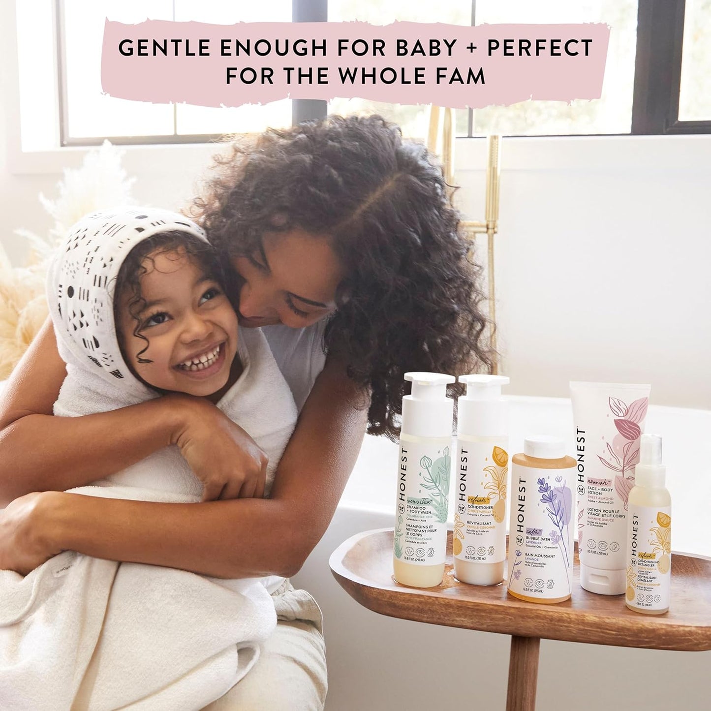 The Honest Company Foaming Bubble Bath Gentle Tear-Free Hypoallergenic Baby Wash with Naturally Derived Ingredients Lavender Calm 12 fl oz