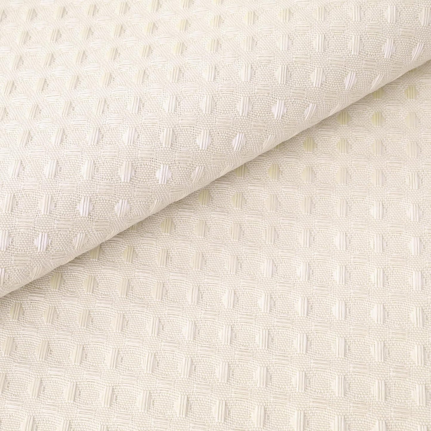 River Dream Stall Heavyweight No Hooks Required Dotted Waffle Weave Shower Curtain with Snap in Liner - 36W x 74H,Hotel Grade,Spa Like Bath Curtain,Graphite Cream