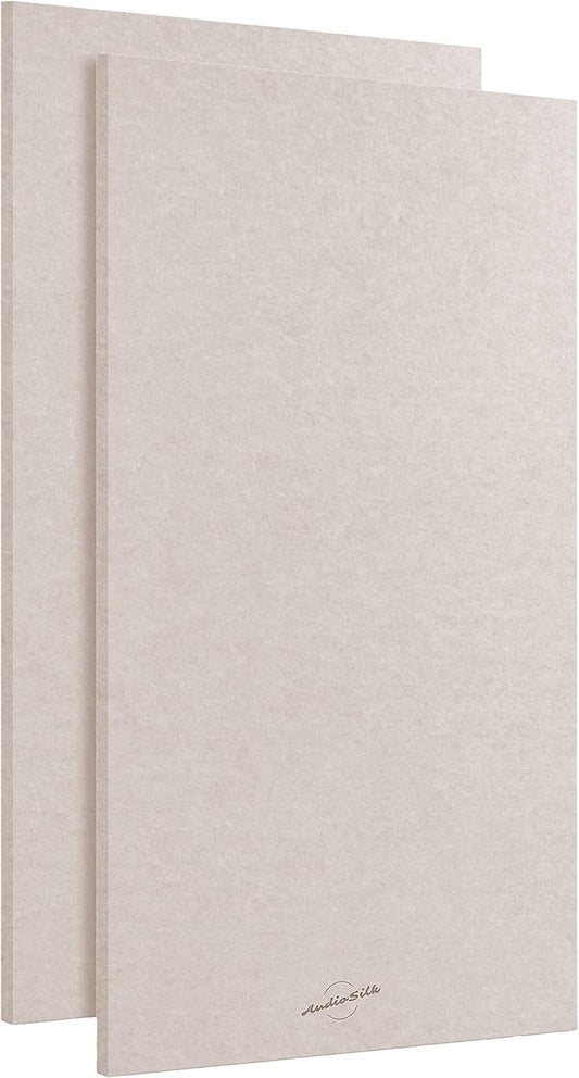 Acoustic Panels, 2 Pack, Large, 46" x 23", Natural