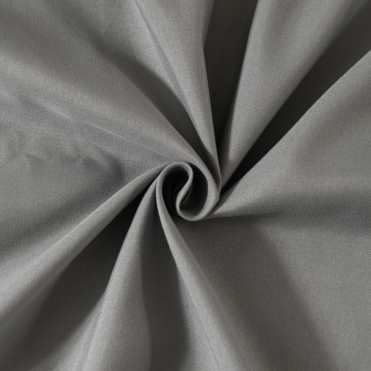 TSUTOMI Bed Skirt King Size Ruffled Bed Skirt with Split Corners, 18 Inch Drop Dust Ruffle Bed Skirts with Platform, Gathered Style, 100% Microfiber, Grey