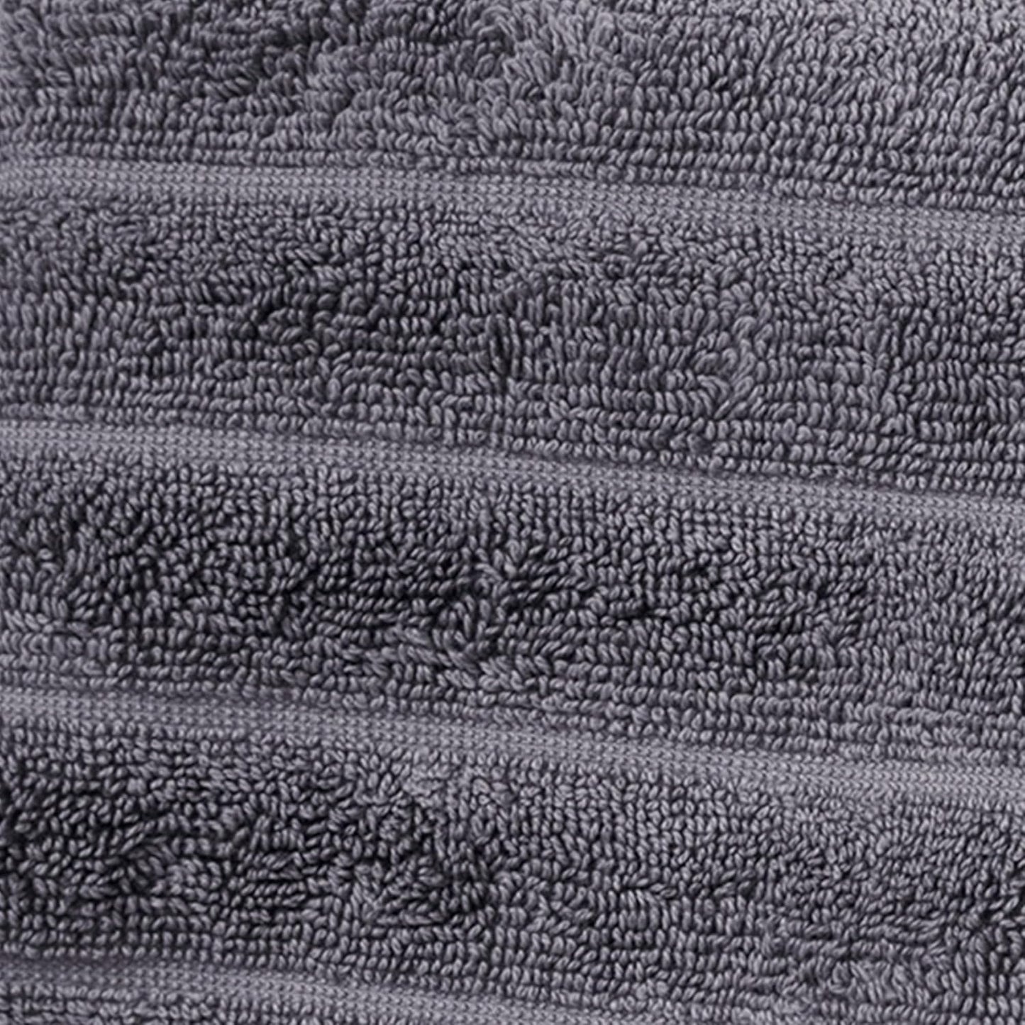 Classic Turkish Towels CTT Luxurious 100% Turkish Cotton Washcloths 6 Pack, Highly Absorbent & Quick Dry, Face Towels Wash Cloths for Hotel, Spa & Gym | 13"x13" (Grey)