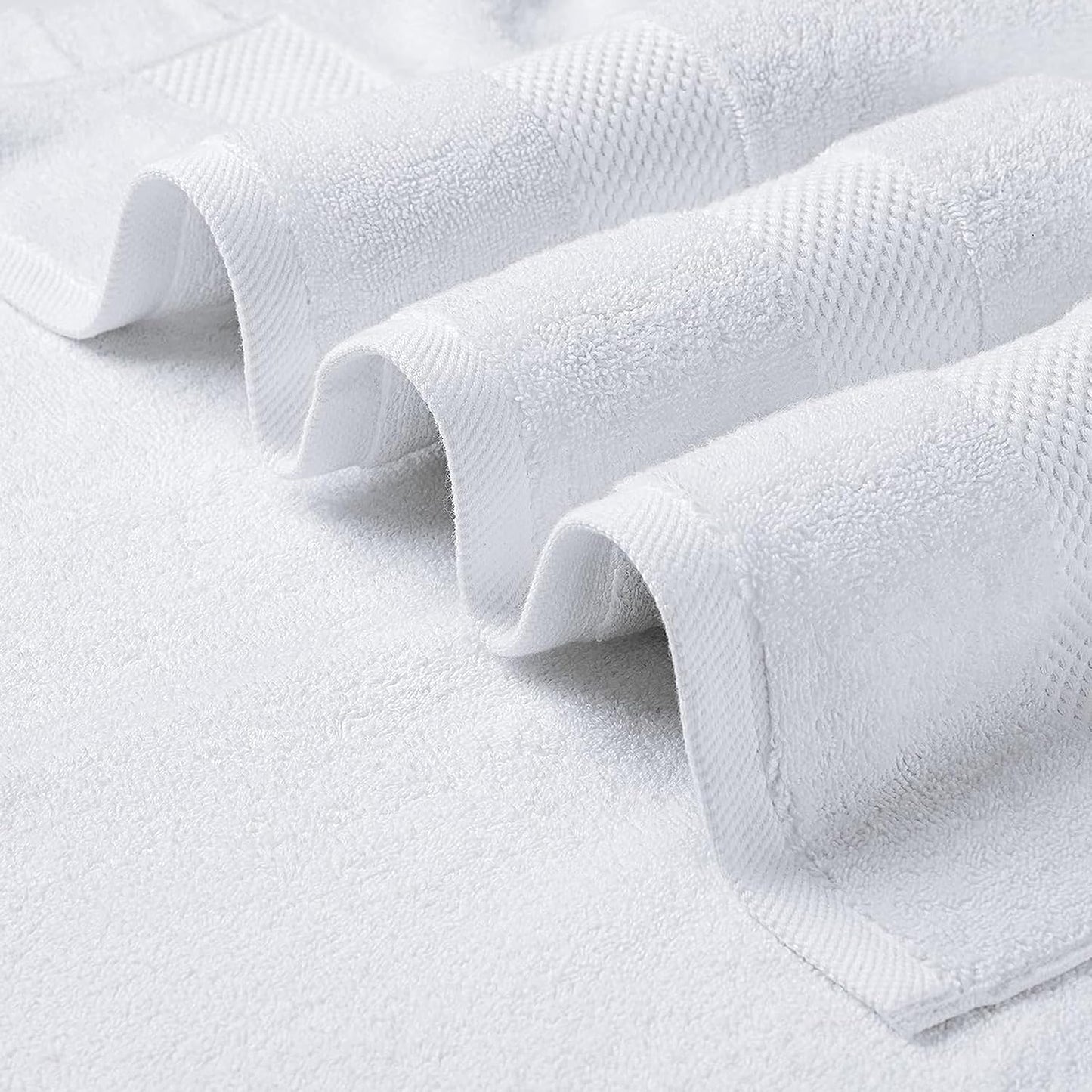 Delara 100% Organic Cotton Towels 650 GSM Plush Feather Touch Quick Dry Bath Sheet, Pack of 3 GOTS Certified, Oeko-Tex Green Certified, Organic Cotton Bath Sheet, 36"X70"