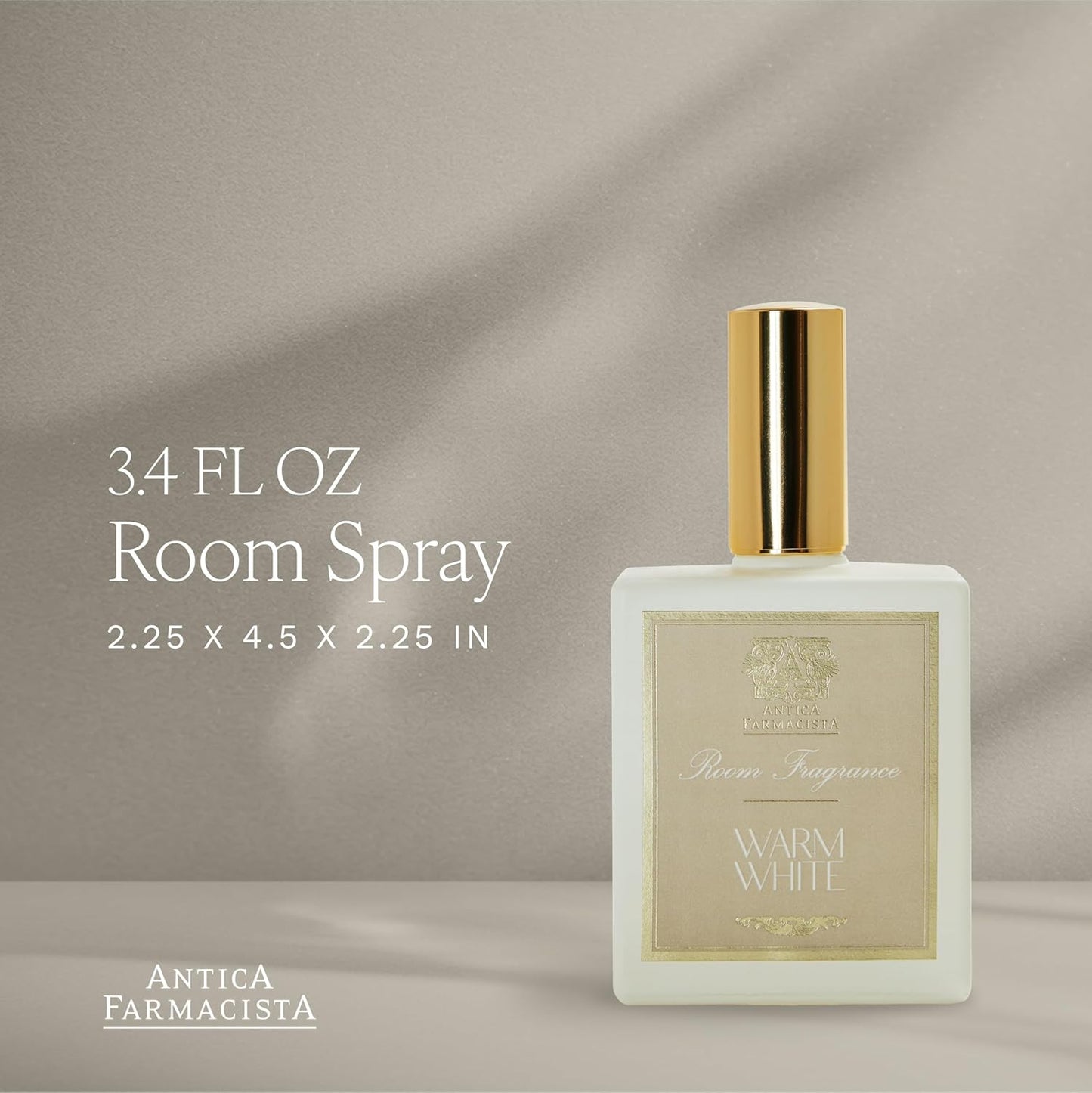 Antica Farmacista Room Spray - Warm White, 3.4 Fl Oz (Pack of 1)