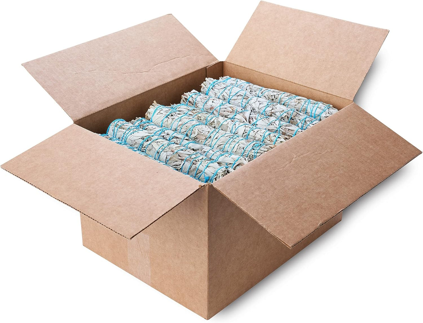 9" Sage Smudge Sticks Wholesale Bulk - Sustainably Grown for Spiritual Growth & Self Care (12 Bundles)