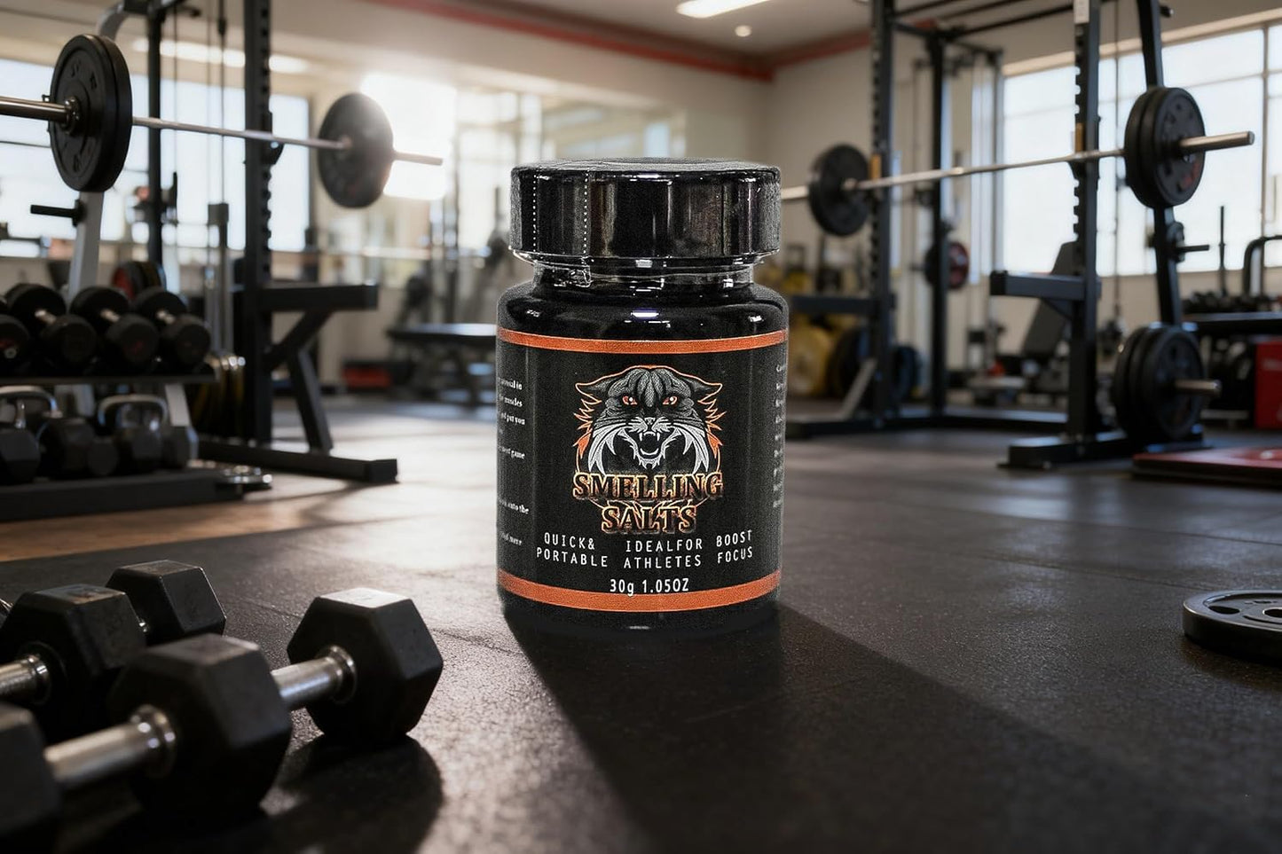 ELECANE Powerful Salts for Athletes, Activate Salts for Wake-up Athletes in Powerlifting, Football and Fitness.（1PC）