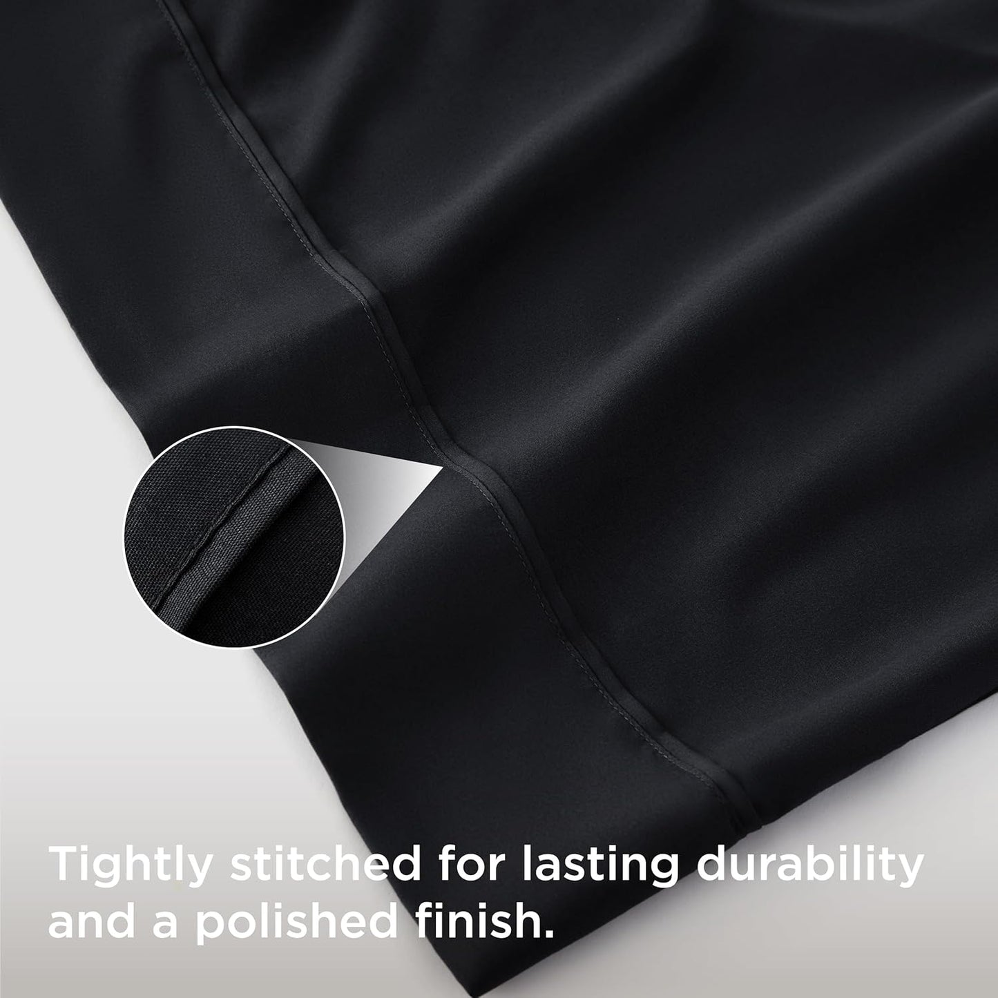 Bedsure King Size Pillow Cases Set of 4 - Black Brushed Microfiber Pillowcases 4 Pack, Super Soft Pillowcase, Pillow Case Cover with Envelope Closure, Wrinkle, Fade and Stain Resistant, 20x36 Inches