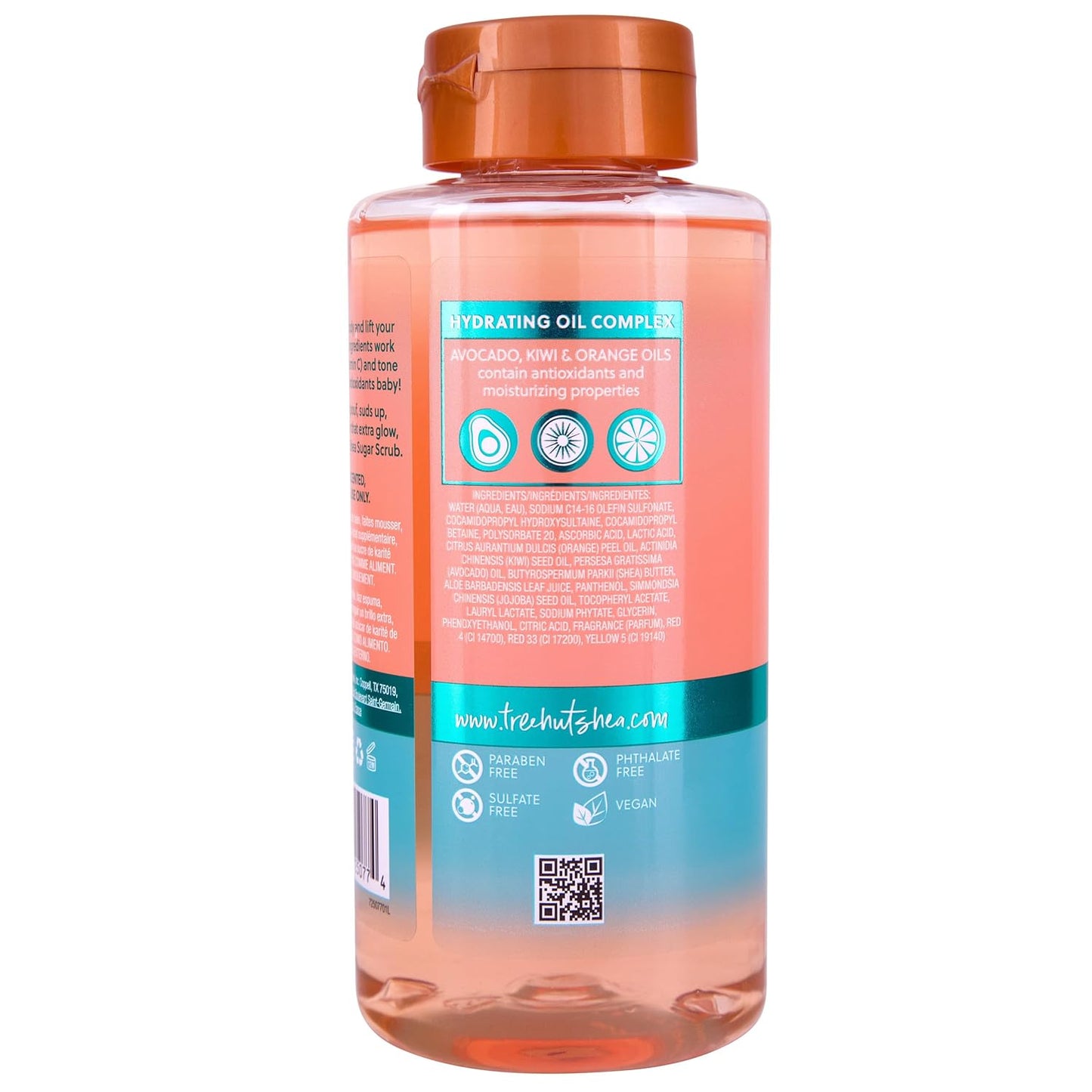 Tree Hut Vitamin C Nourishing & Moisturizing Foaming Gel Wash, 18 oz.