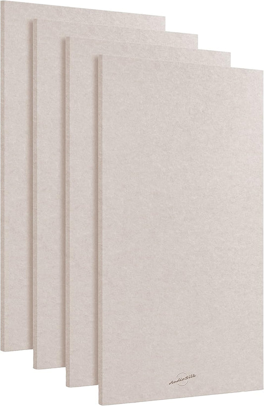 Acoustic Panels, 4 Pack ROOM KIT, Large, 46" x 23", Natural