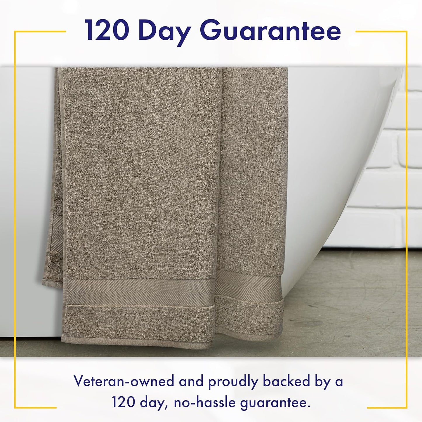 Ultra Soft & Plush Viscose from Bamboo Bath Sheets - 700 GSM Pack of 2 - Extra Large 70x35 in - Super Absorbent & Quick Drying (Taupe)