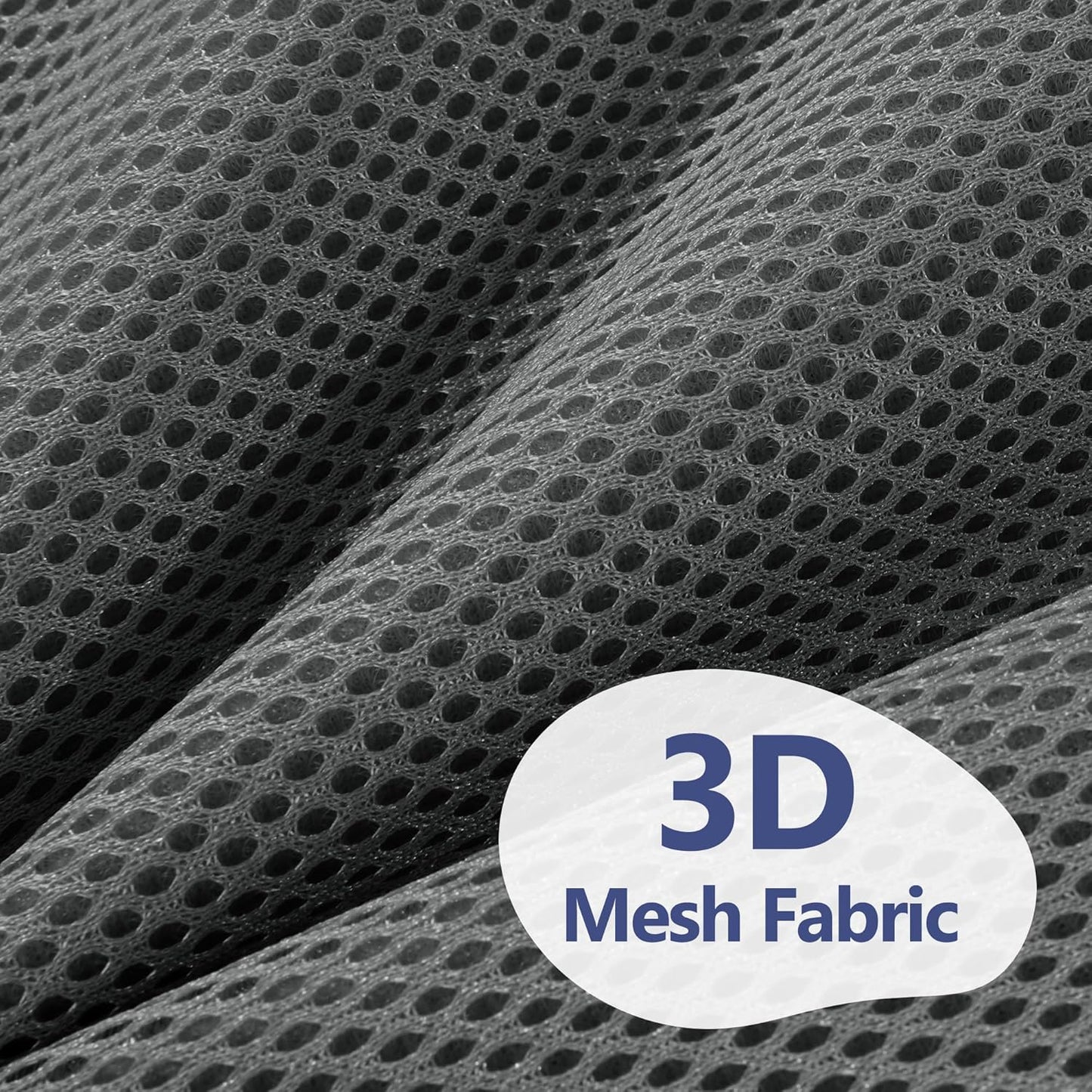 MABOZOO Bath Cushion for Tub with Powerful 4 Non-Slip Suction Cups,Quick Dry Mesh Bathtub Mat,Spa Pillow Bath Accessories for Adults Indoor Outdoor (Gray)