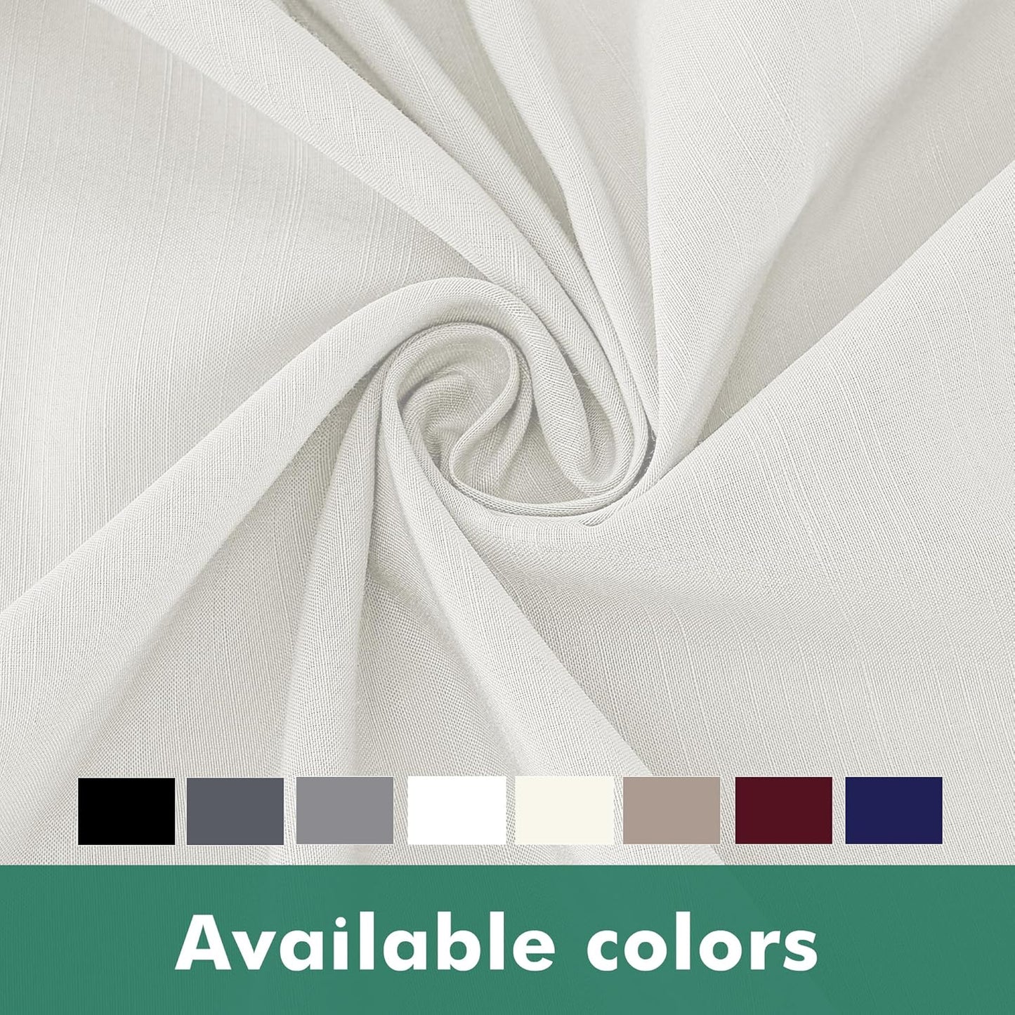 Biscaynebay Wrap Around Bed Skirts with Split Corners for Full Beds 14" Drop, Ivory Elastic Dust Ruffles Adjustable Easy Fit Wrinkle & Fade Resistant Silky Luxurious Fabric Machine Washable
