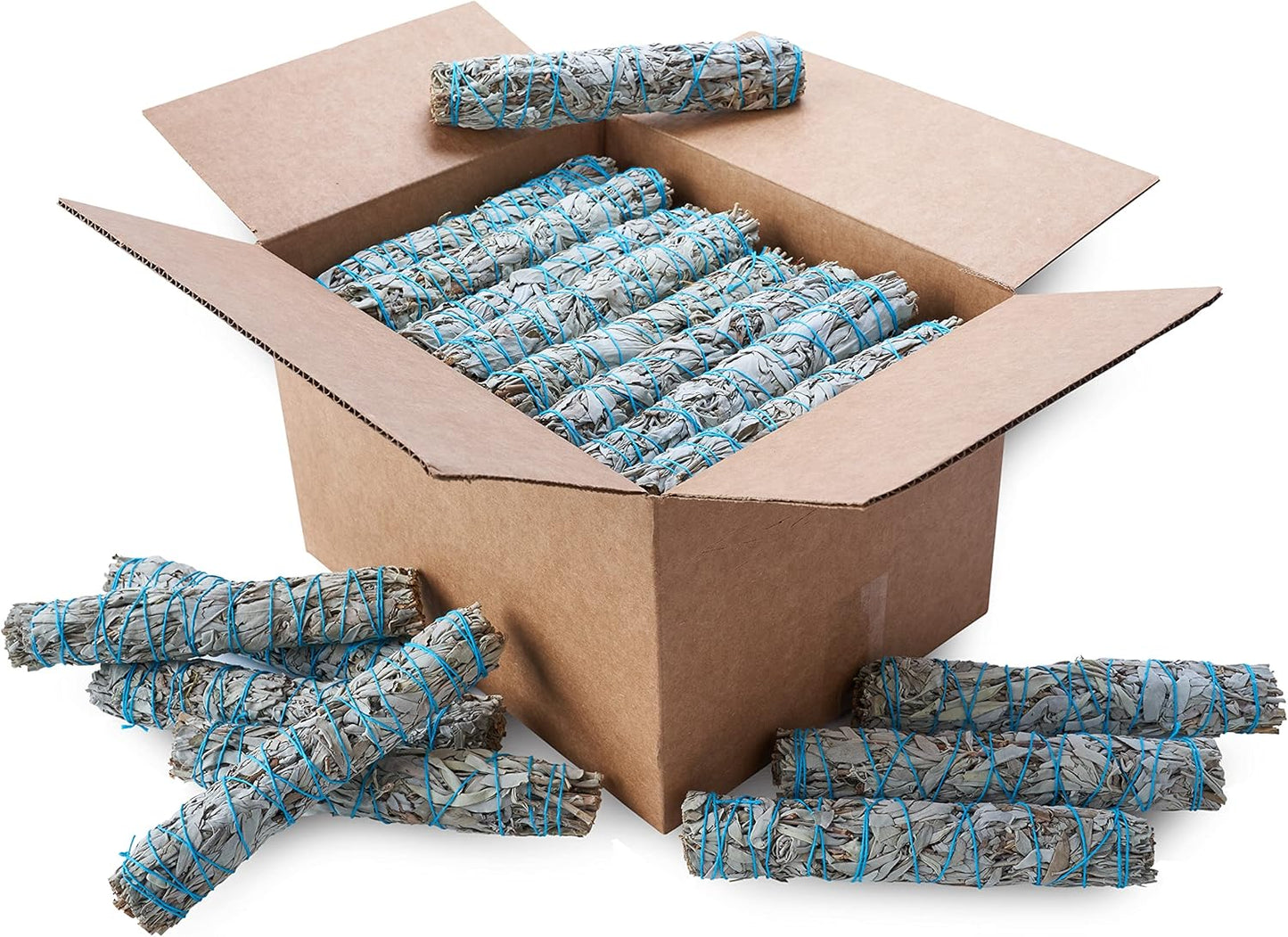 JL Local Wanderlust 9” White Sage Smudge Stick - Extra Large Smudging Wand Incense Stick for Cleansing, Purifying, Healing, Meditation, Yoga, Blessing (24 Pack)