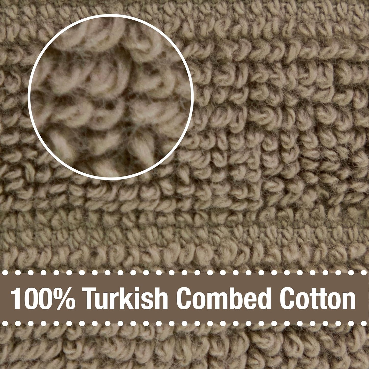 All-Clad Solid Kitchen Towel: Highly Absorbent, Super Soft Long Lasting - 100% Cotton, 17"x30" Tea Towel for Cleaning & Drying Dishes, Pans, Glassware, or Countertops, (1-Pack), Mushroom