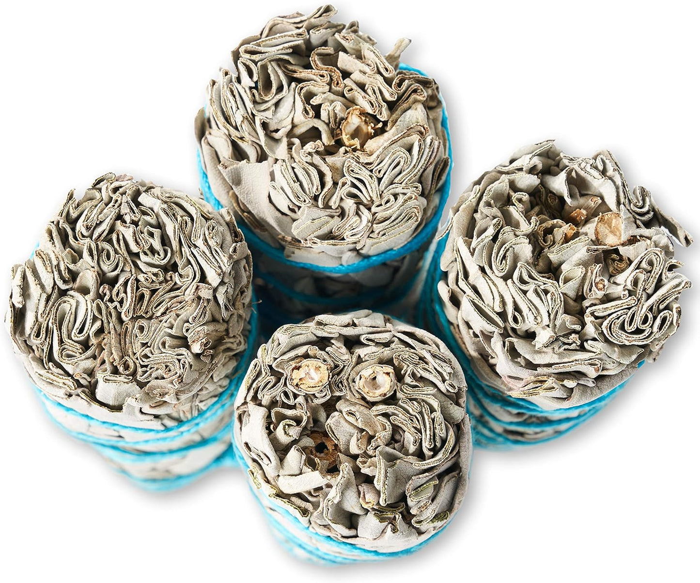 6 Pack White Sage ~ Sage Smudge Sticks for Smudging & Cleansing Energy ~ Bulk/Wholesale ~ Sustainably Grown (6 Pack)
