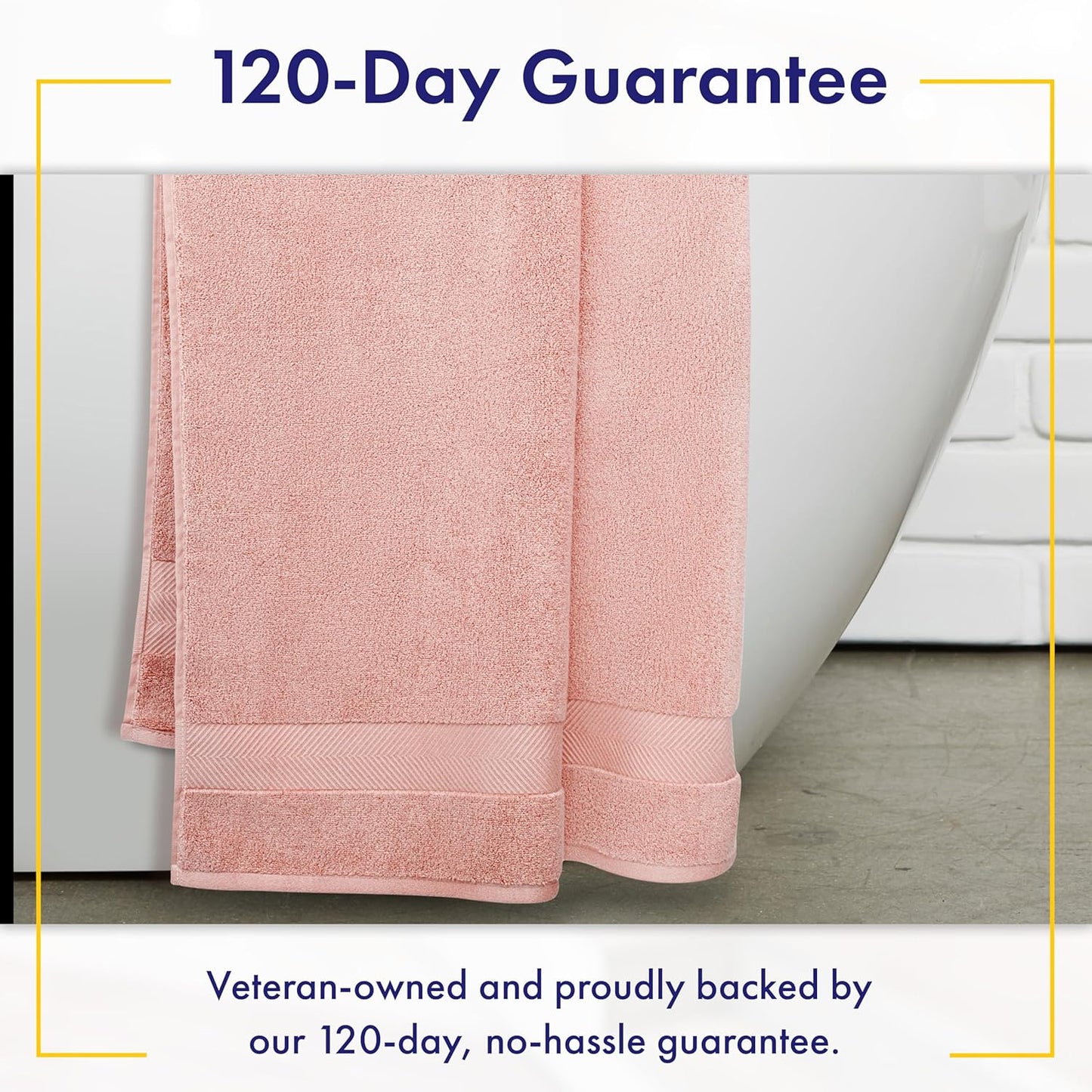 Ultra Soft & Plush Viscose from Bamboo Bath Sheets - 700 GSM Pack of 2 - Extra Large 70x35 in - Super Absorbent & Quick Drying (Blush Pink)