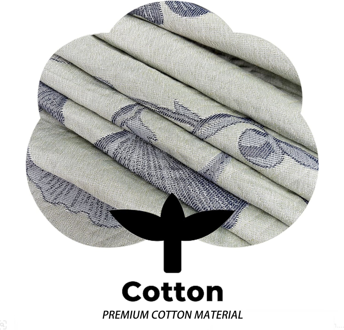 Ginkgo Leaf Cotton Quilt Green Gray Reversible King Size Bedspread Coverlet for All Seasons Lightweight Muslin Quilt Throw Blanket for Bed, Couch(King)