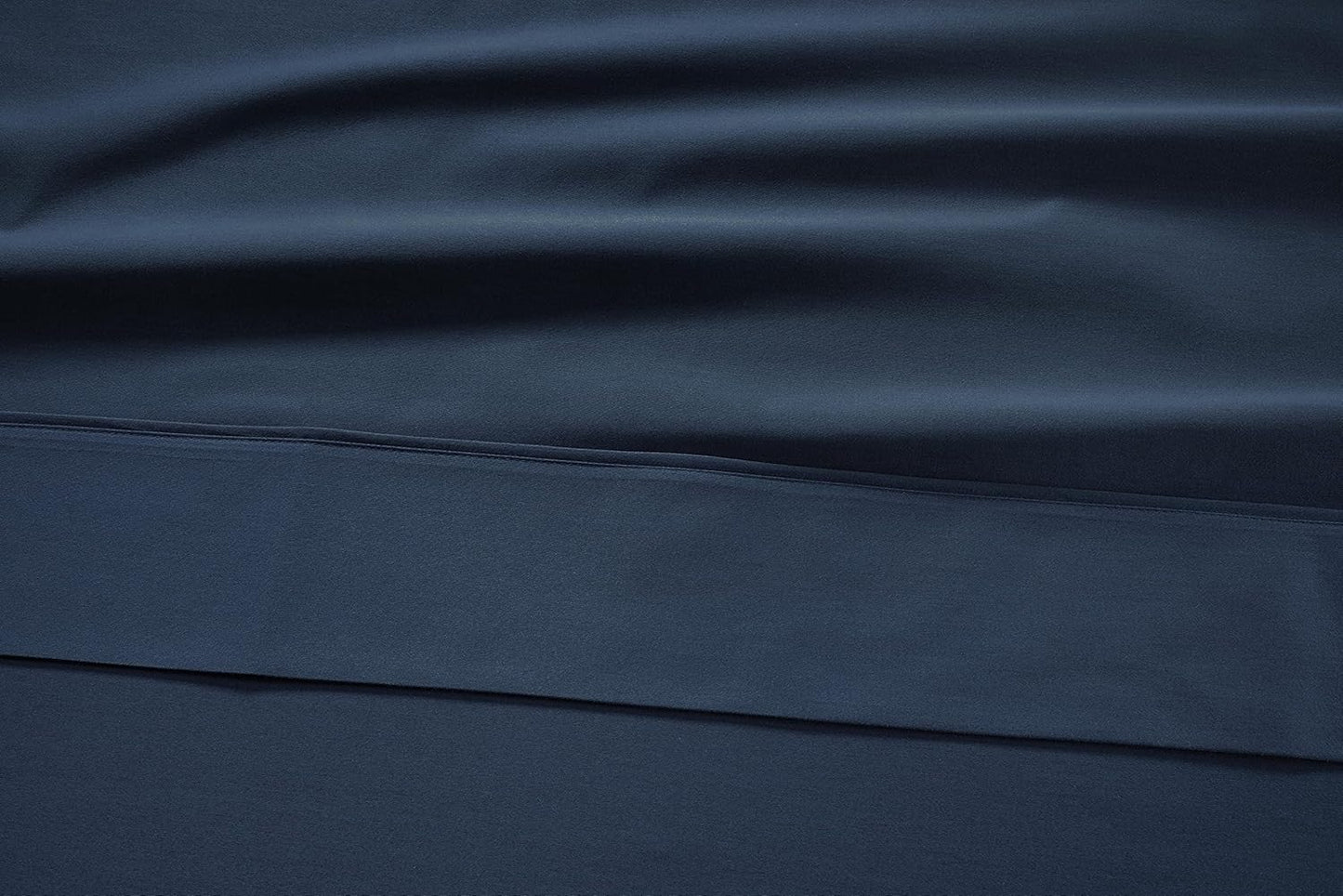 LANE LINEN Full Size Bed Sheet Set – 450 Thread Count 100% Cotton Cooling Sheets, Soft Sateen Weave, 15” Deep Pocket Fully Elasticized Fitted Sheet, Fade-Resistant Hotel Bedding, Estate Blue