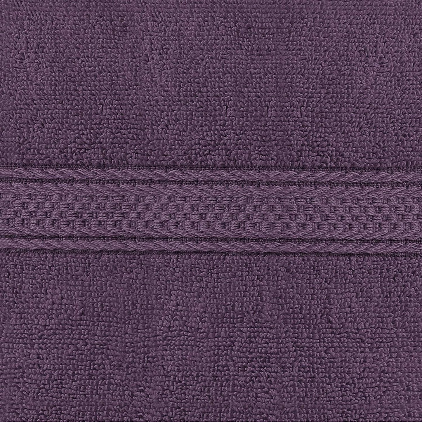 Utopia Towels 6 Pack Premium Hand Towels Set, 16 by 28 inches, 100% Ring Spun Cotton, Ultra Soft and Highly Absorbent 600GSM Towels for Bathroom, Gym, Shower, Hotel, and Spa, Plum