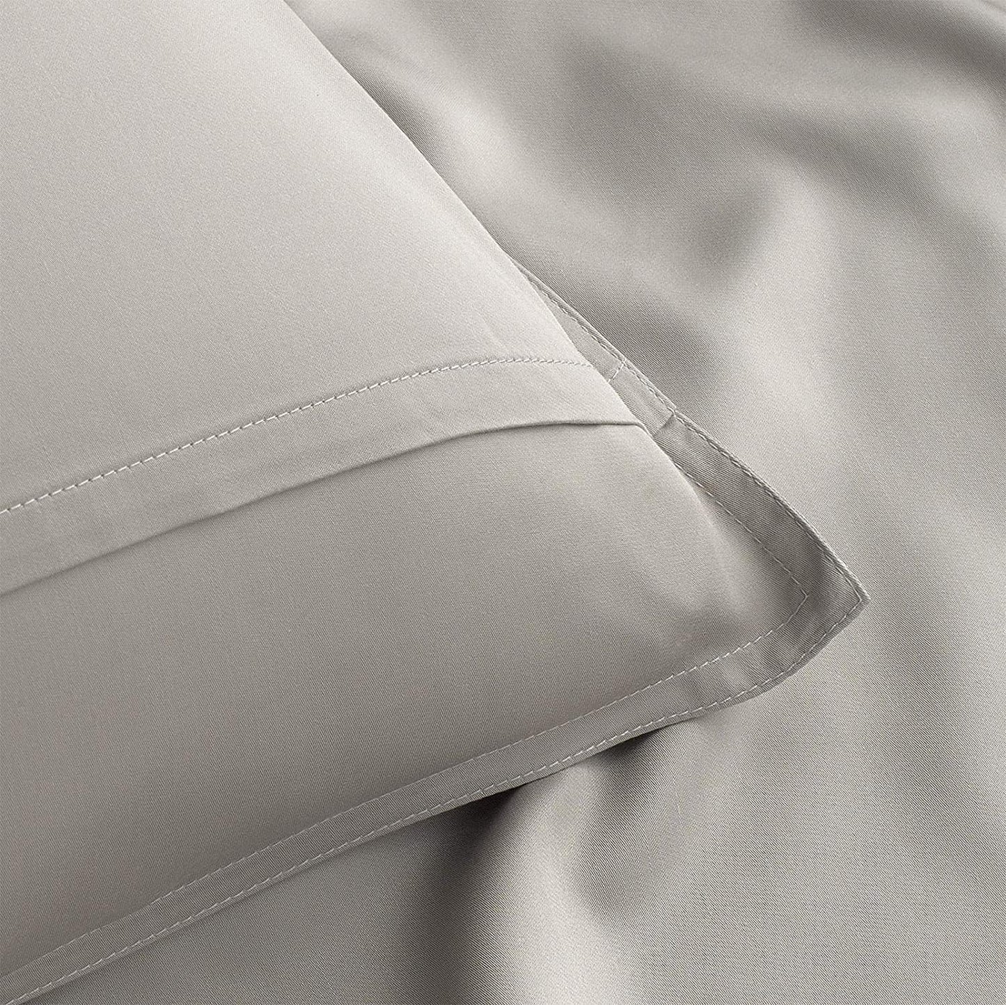 Queen Sheets by Pure Bamboo, Genuine 100% Organic Viscose Derived from Bamboo Bed Sheet Set, Luxuriously Soft & Cooling, Double Stitching, Lifetime Quality Promise (Queen, Stripes)
