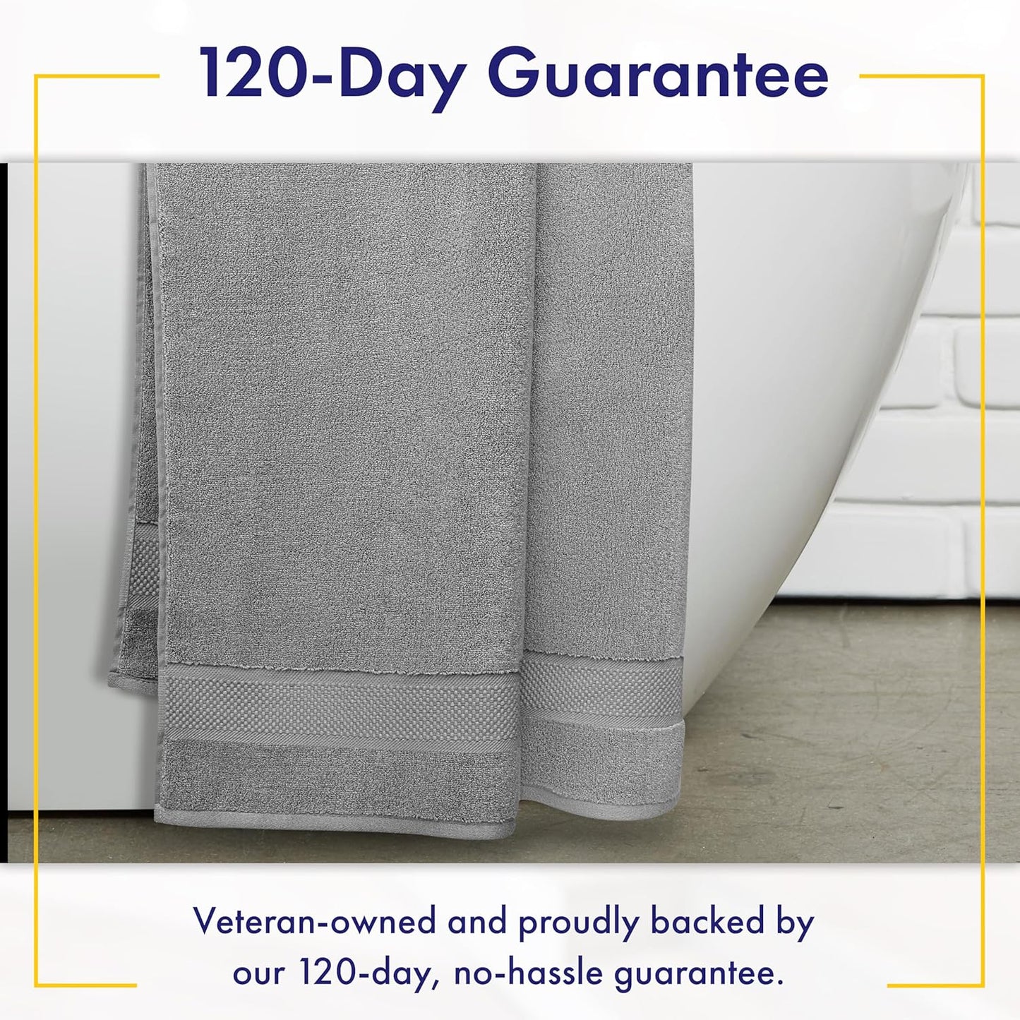 100% Organic Luxury Bath Sheets - GOTS Certified - Extra Large 35x70 Inches (Pack of 2) Zero-Twist, Long-Staple Cotton Bath Sheet Set (Pewter Grey)