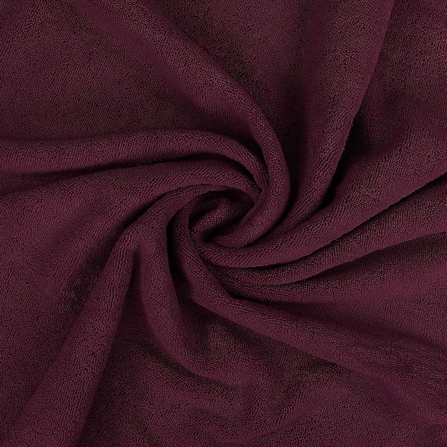 Utopia Towels Luxurious Jumbo Bath Sheet 2 Piece, 600 GSM, 35 by 70 Inches, 100% Ring Spun Cotton, Highly Absorbent and Quick Dry Extra Large Bath Towel, Super Soft Towel, Burgundy