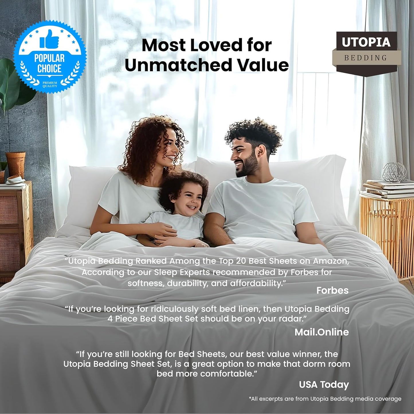 Utopia Bedding Queen Bed Sheets Set - Pack of 10 Sheet Sets - Perfect for Spa, Hotel, & Guest Bedroom - Brushed Microfiber - Shrinkage and Fade Resistant - Easy Care (White)